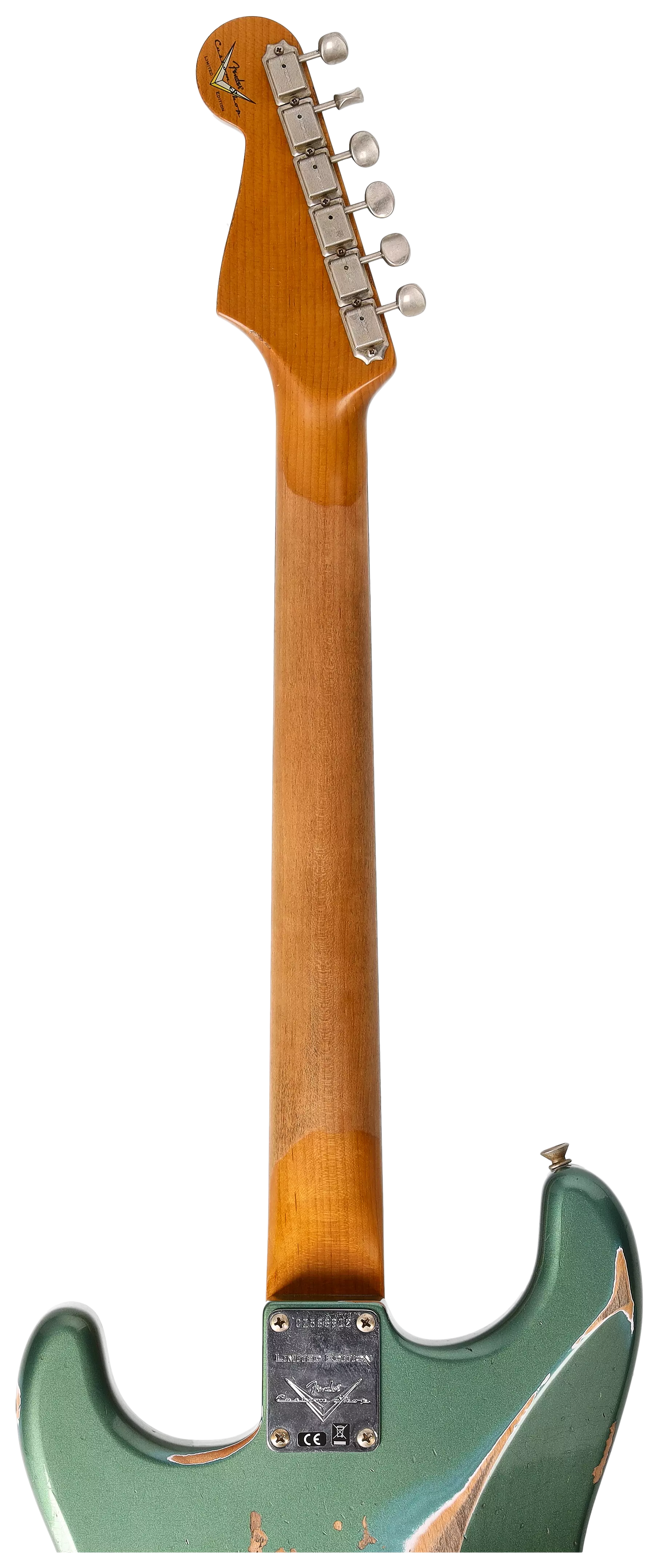 Fender Custom Shop 1959 Stratocaster RW Roasted Heavy Relic Aged Sherwood Green Metallic #1 12