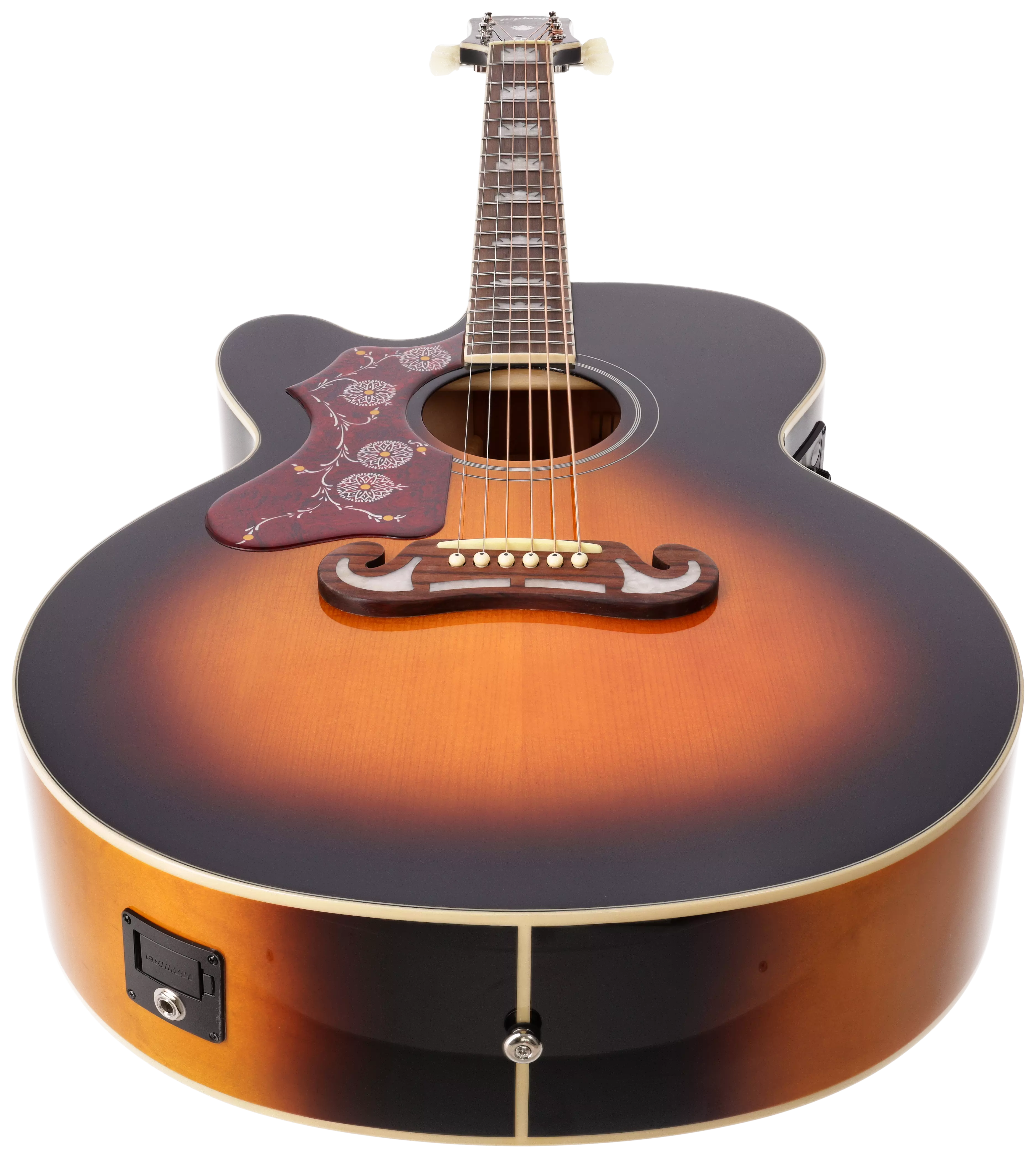 Epiphone J-200 Studio EC LH Vintage Sunburst 3