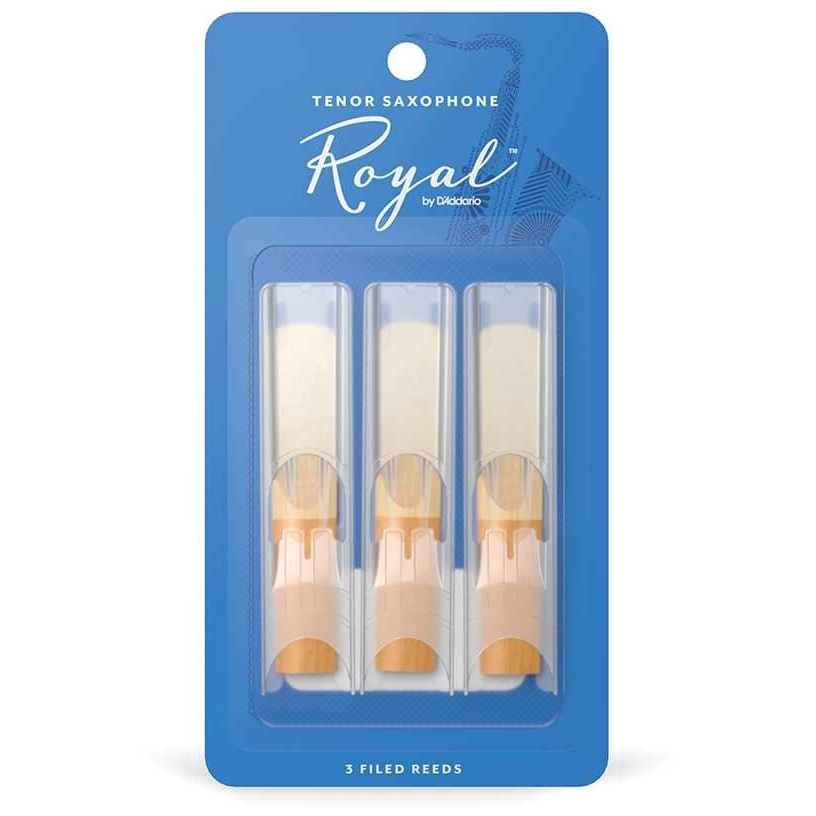 D’Addario Woodwinds - D’Addario Woodwinds Royal - Tenor Saxophone 3,0 - 3er Pack