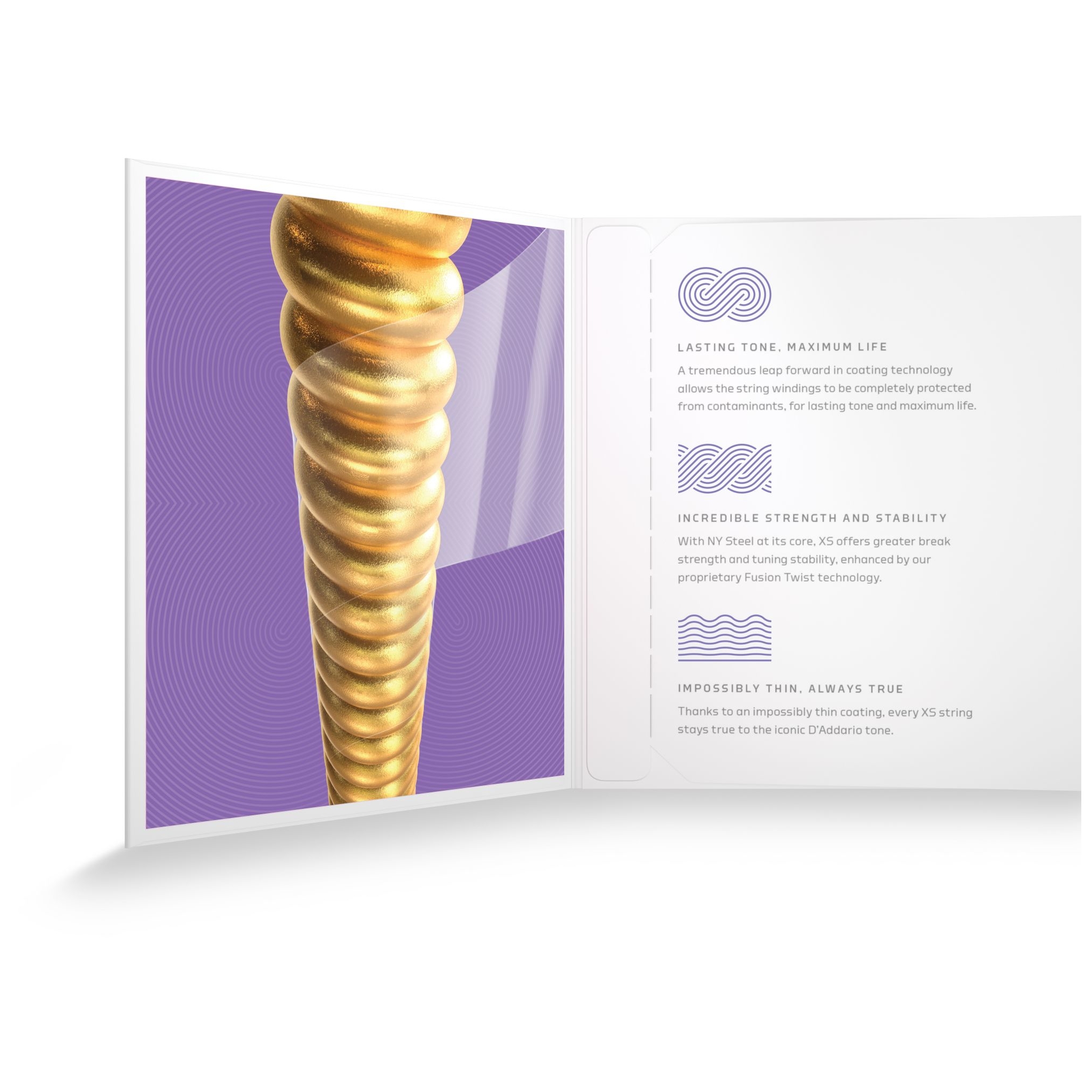 Image of D’addario xsabr1152  xs 80 20 acoustic bronze custom light 12000051 2