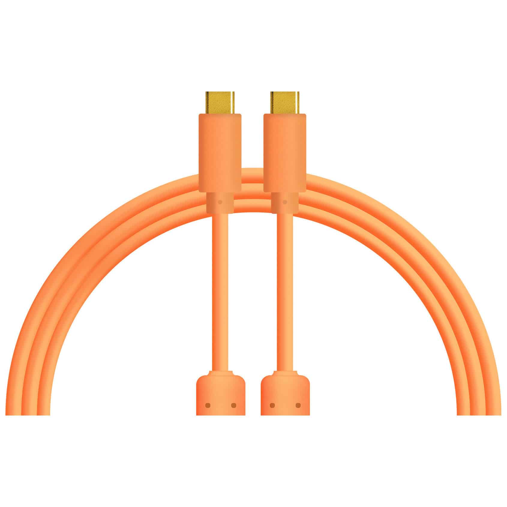 DJ TechTools Chroma Cables USB-C to C orange