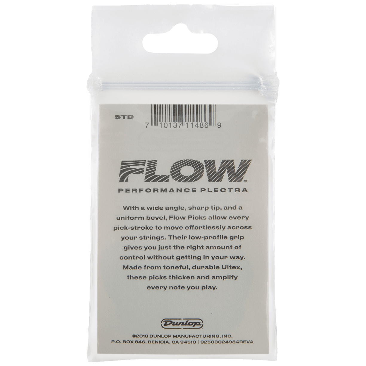 Dunlop Flow Standard Grip 1.14 Player's Pack 6 Stück 1