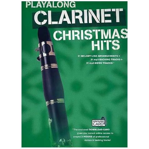Music Sales Play-Along - Christmas Hits - Klarinette