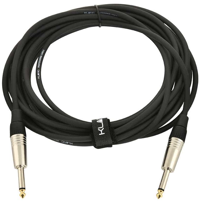 Klang - Klang Instrumentenkabel ECO 6,3mm Klinke, mono - 6,3mm Klinke, mono, 6,0 Meter
