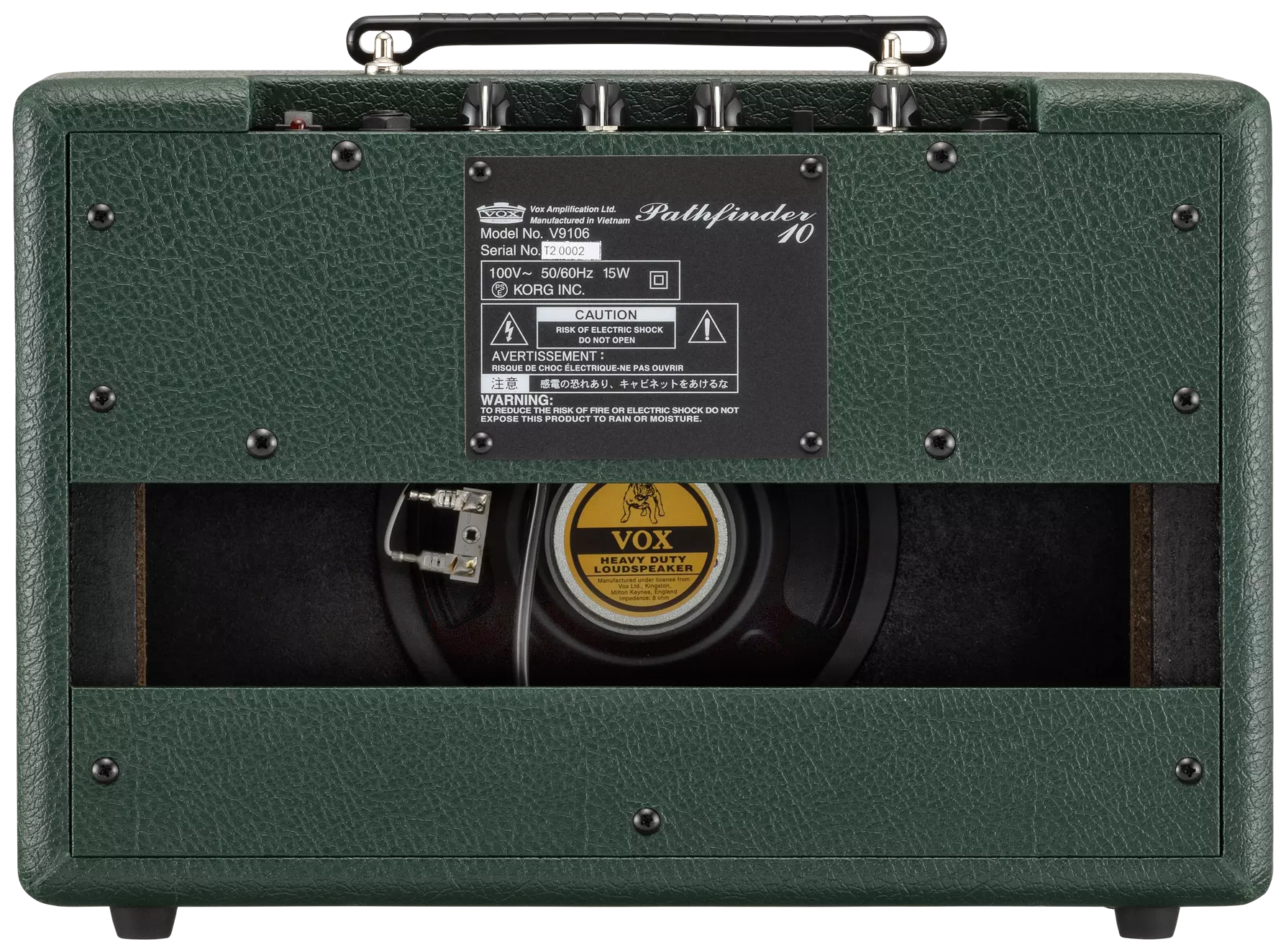 Vox LTD Pathfinder 10 British Racing Green 2
