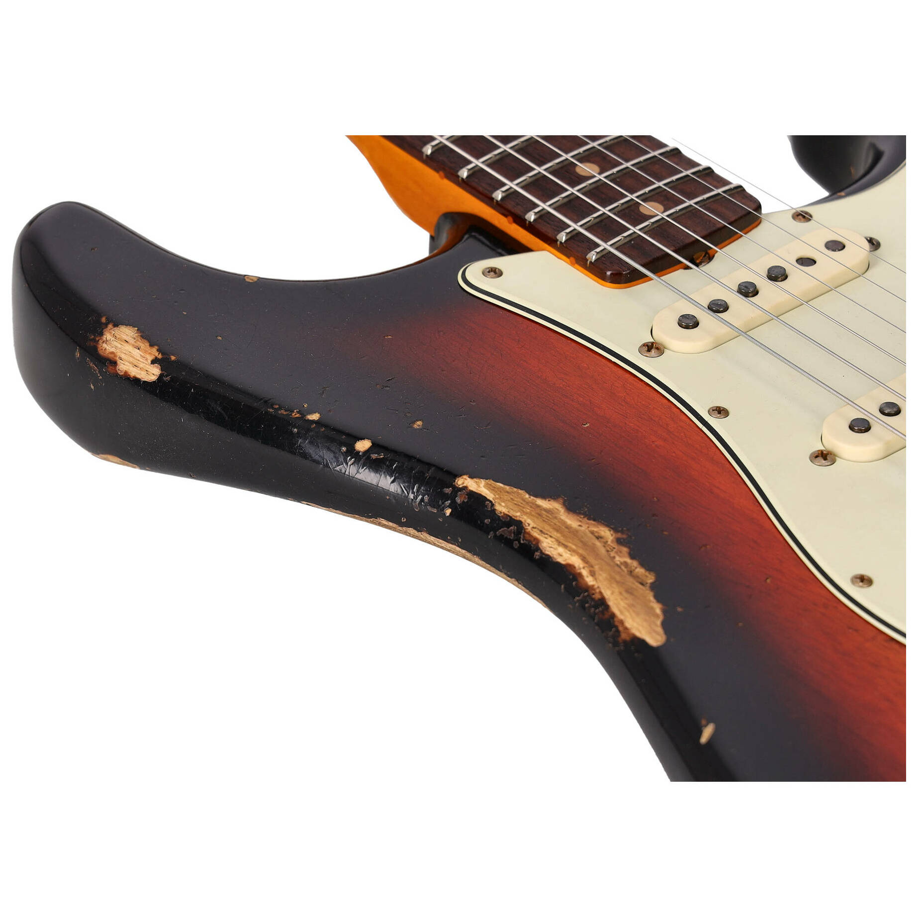 Fender LTD Custom Shop Roasted 62 Stratocaster Heavy Relic Faded Aged 3-Color Sunburst #1 9