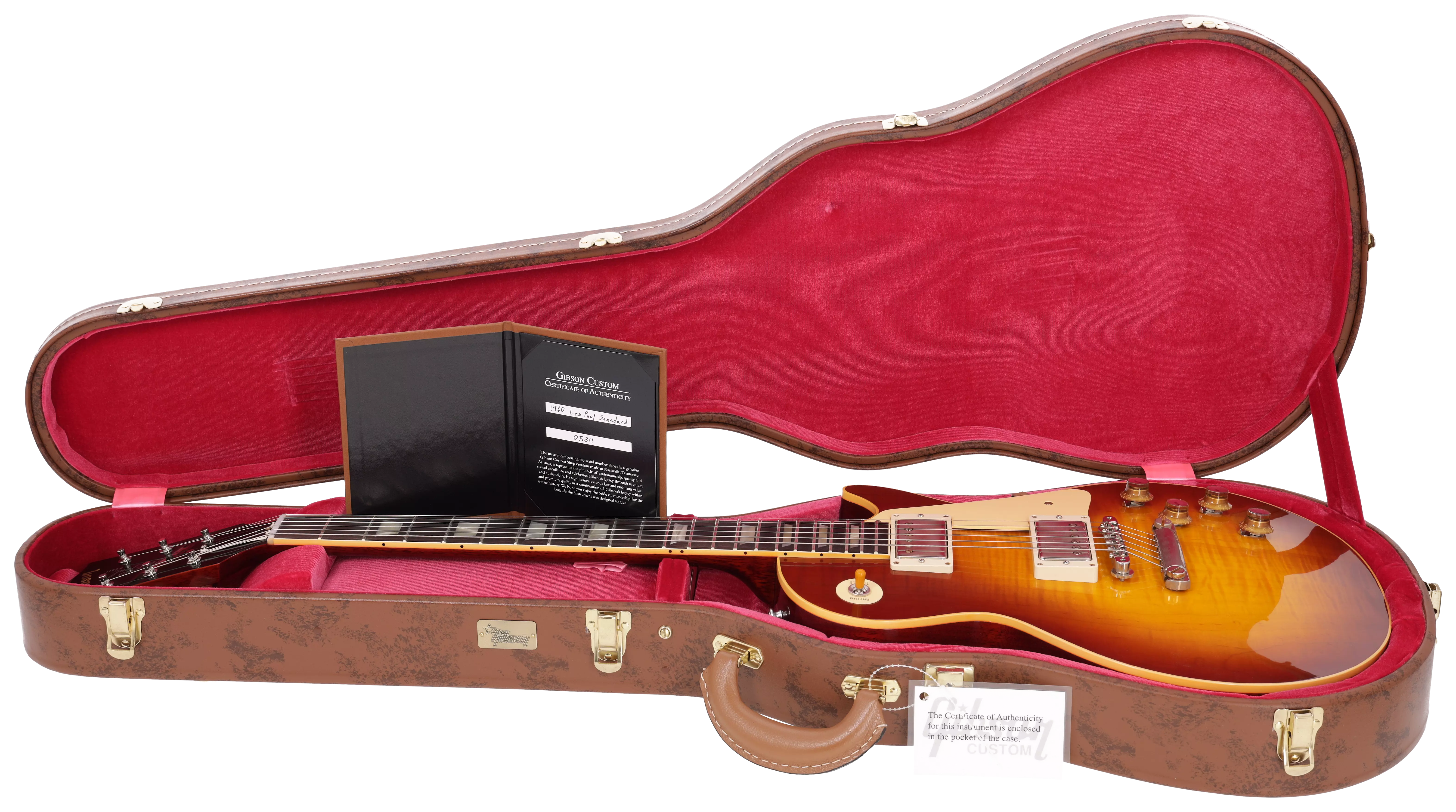 Gibson 1960 Les Paul Standard Reissue VOS Iced Tea Burst #1 17