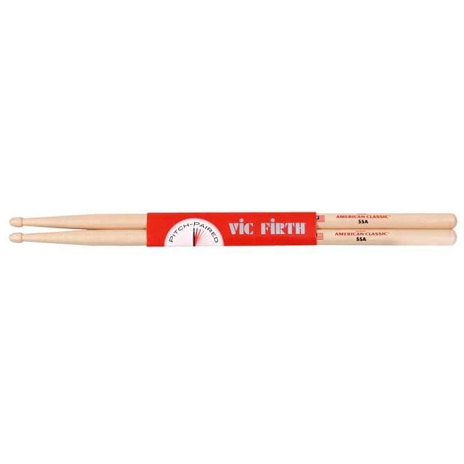 Vic Firth - Vic Firth 55A - American Classic - Hickory - Wood Tip