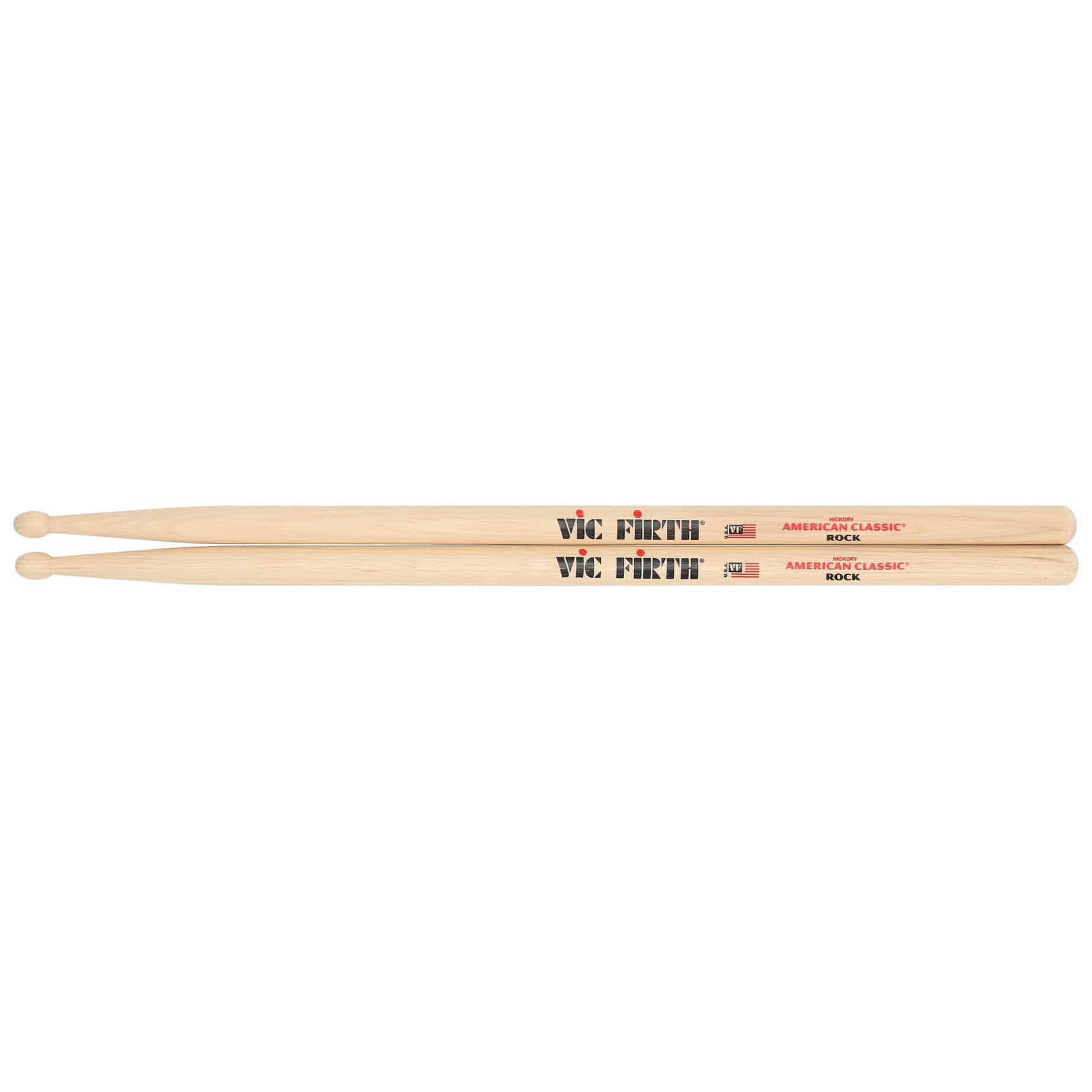 Vic Firth Rock - American Classic - Hickory - Wood Tip 1