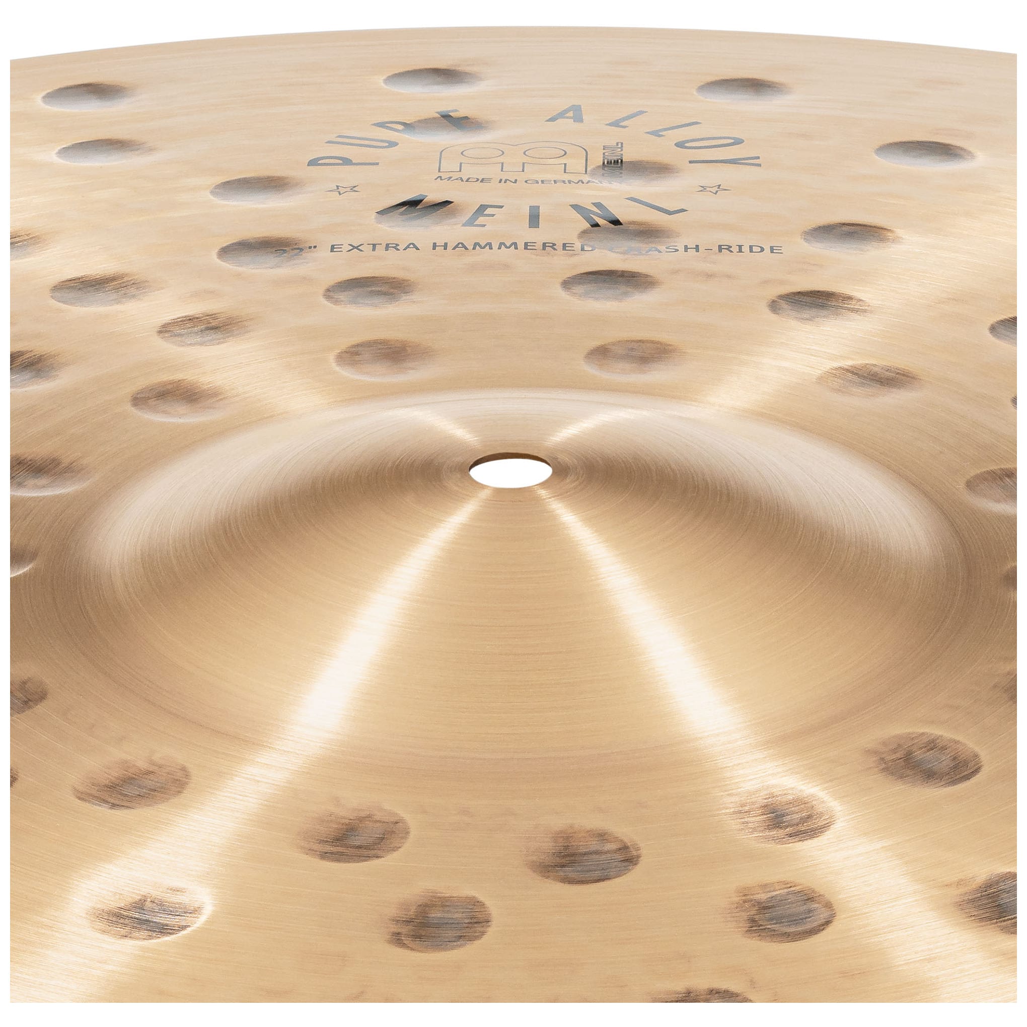 Meinl Cymbals PA22EHCR - 22" Pure Alloy Extra Hammered CrashRide 8