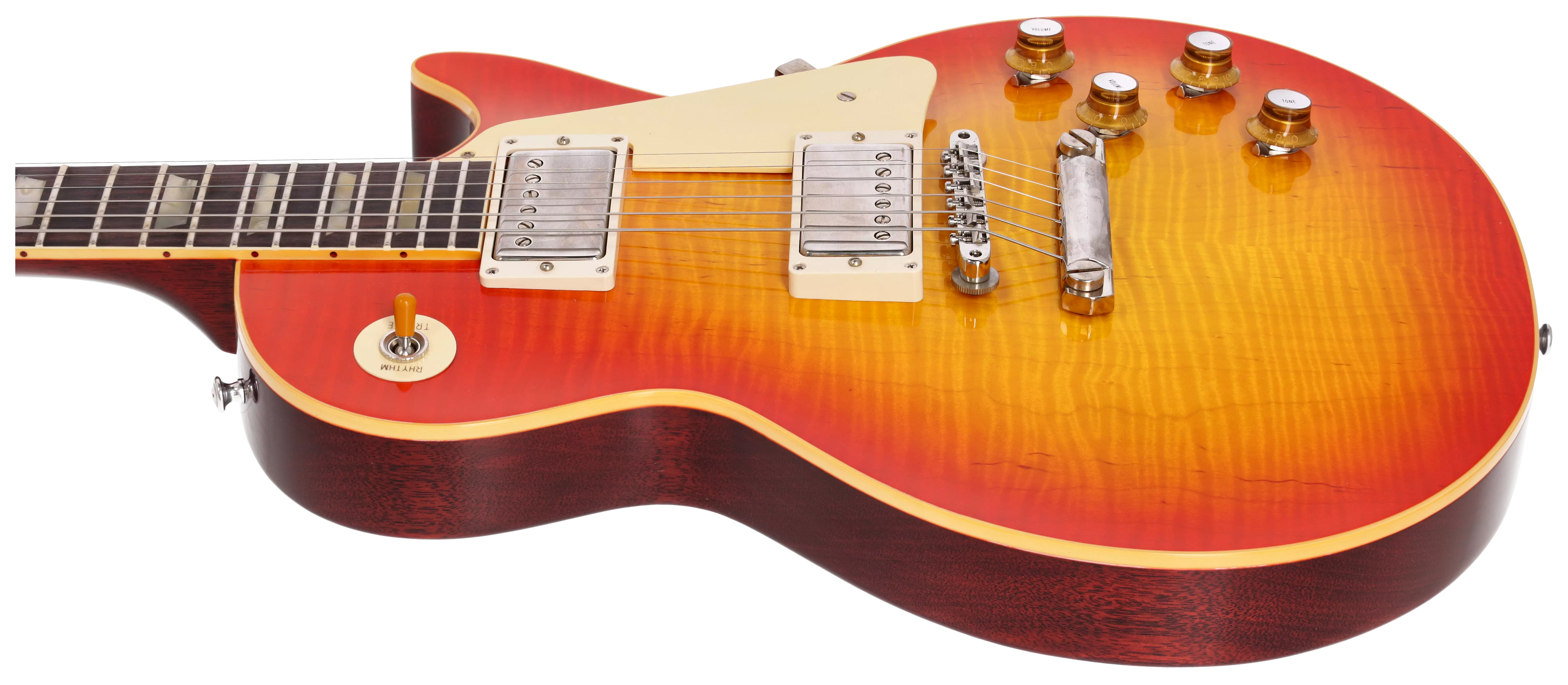 Gibson Les Paul Standard 1960 Reissue VOS Tangerine Burst #2 5