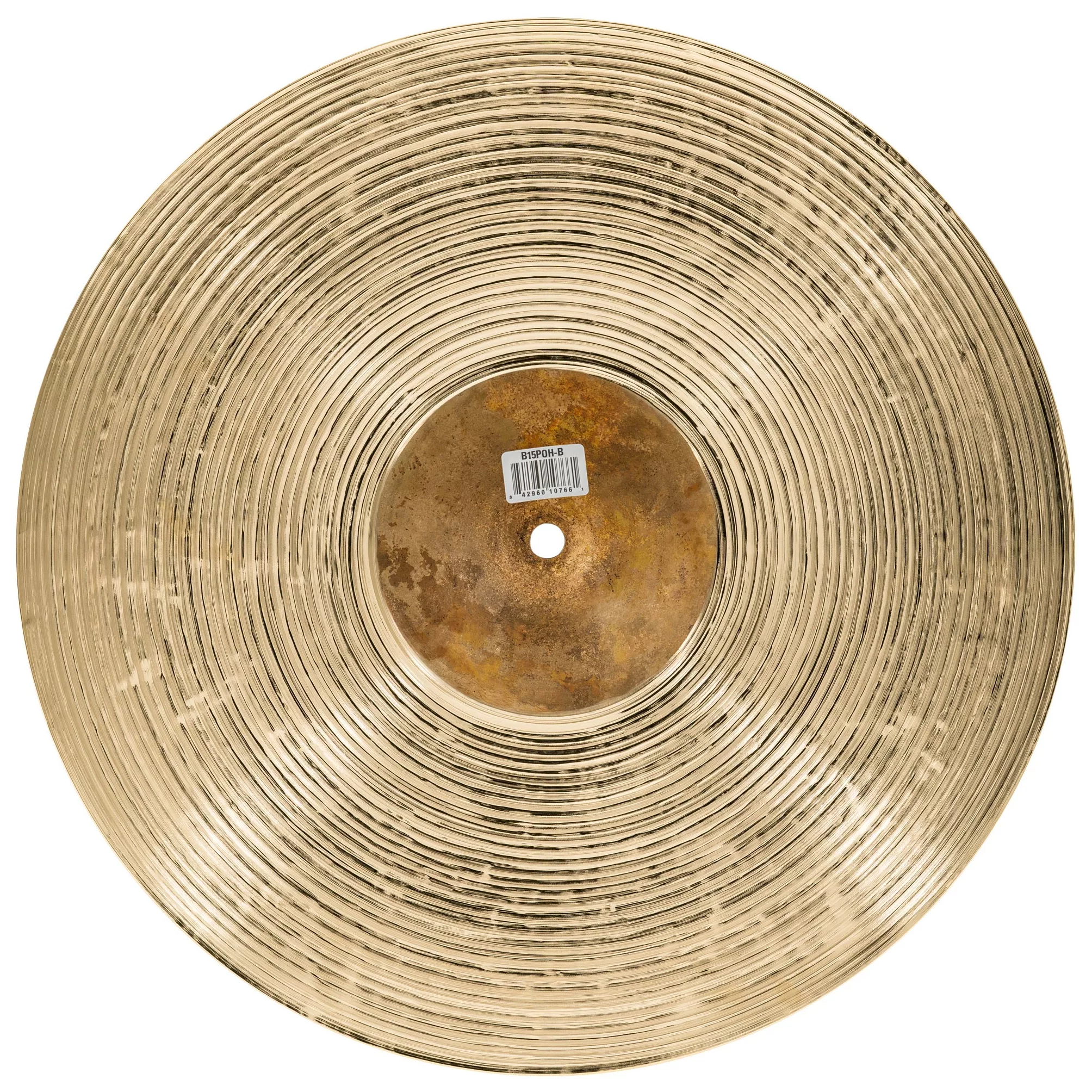 Meinl Cymbals B15POH-B 15" Byzance Brilliant Polyphonic Hihat Limited Edition 7