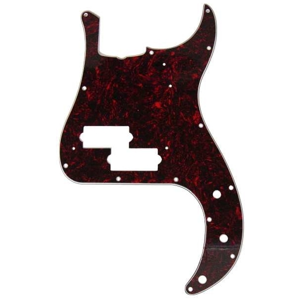 Fender - Fender Pickguard 62 Precision Bass Tortoise Shell 4-Ply