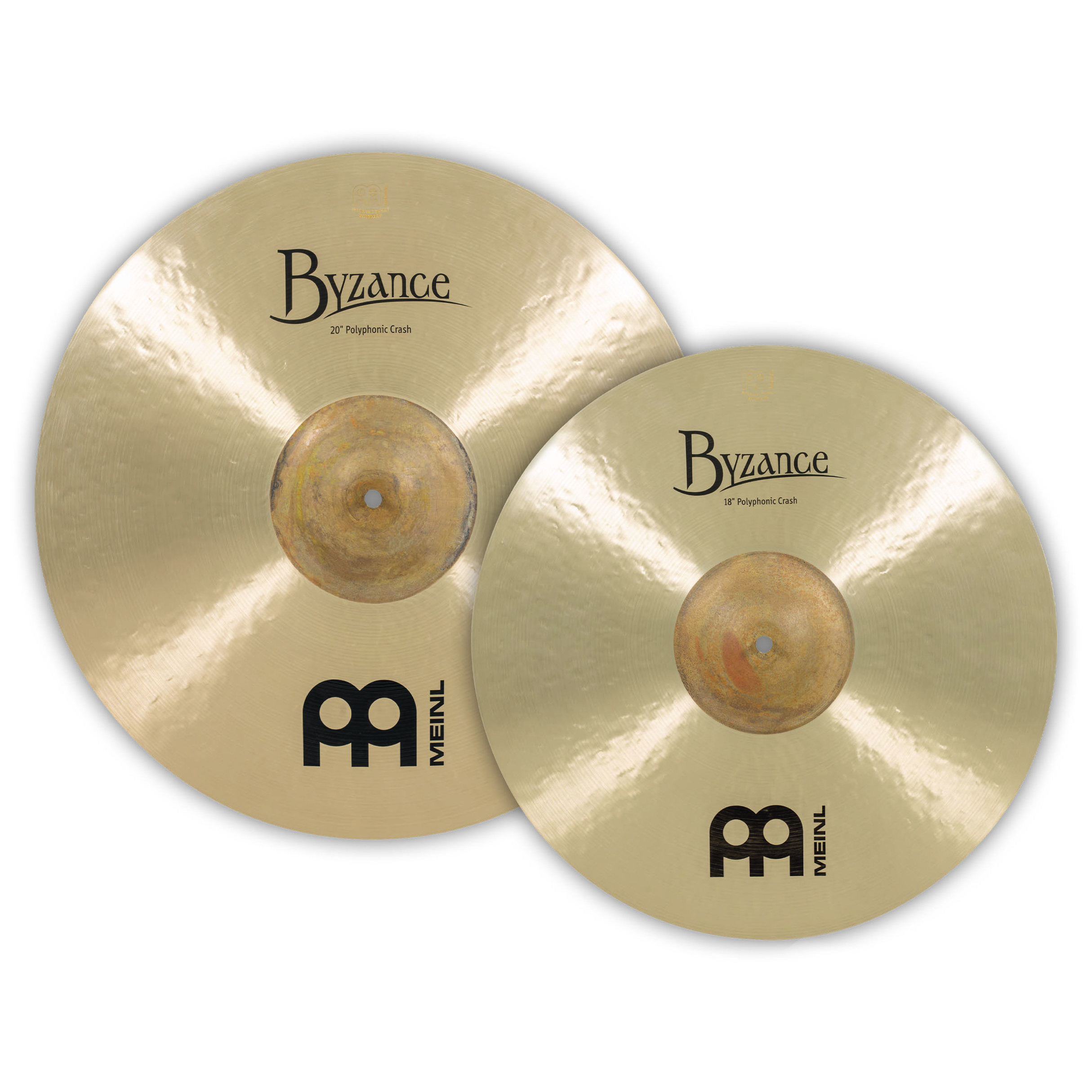 Meinl Cymbals BMAT3 - Byzance Traditional Crash Pack 1