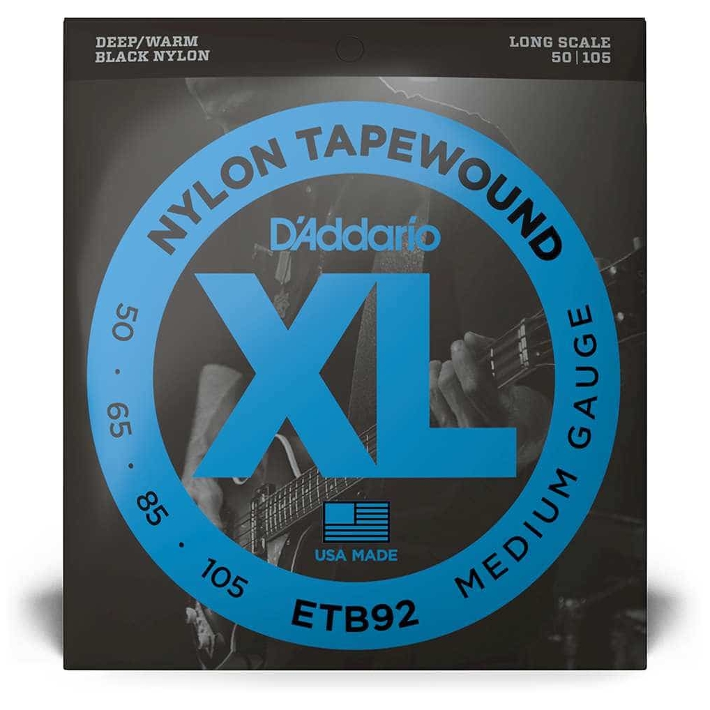 D’Addario ETB92 -XL Bass Tapewound, Long Scale 50-105