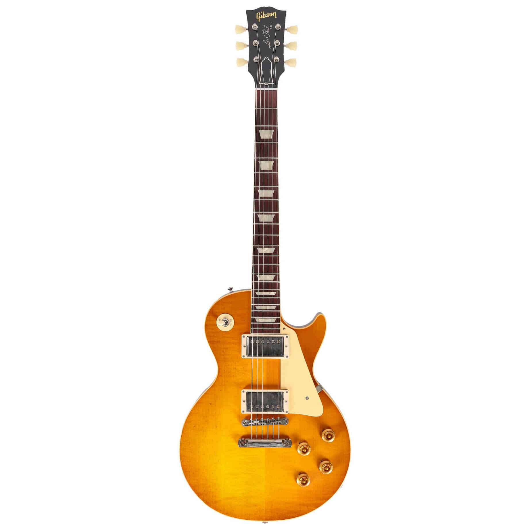 Gibson 1958 Les Paul Standard Lemon Drop Light Aged Murphy Lab Session Select #5