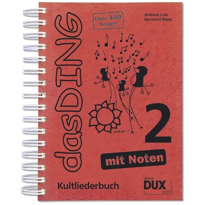 Edition DUX Das Ding 2 - Kultliederbuch - Mit Noten