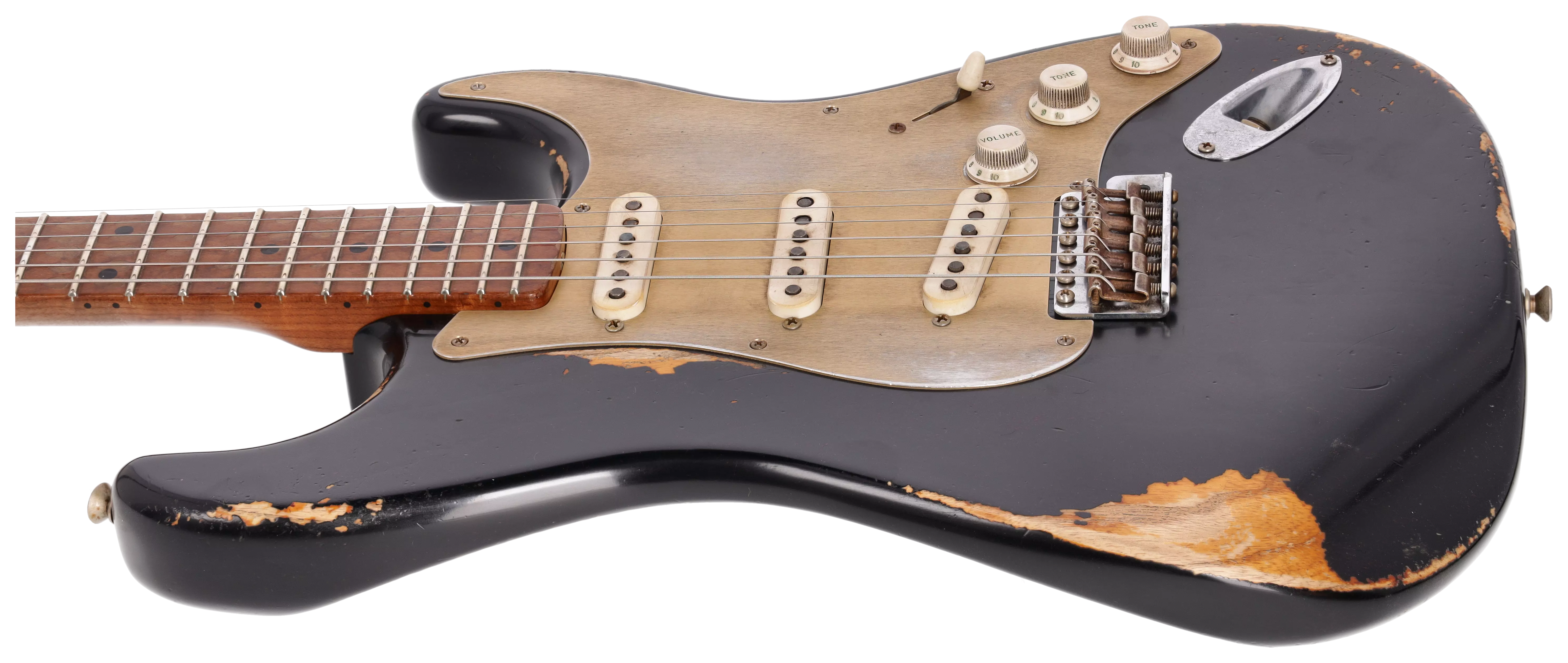 Fender Custom Shop 50´s Stratocaster HVYREL BLK over VB MBAH #2 5