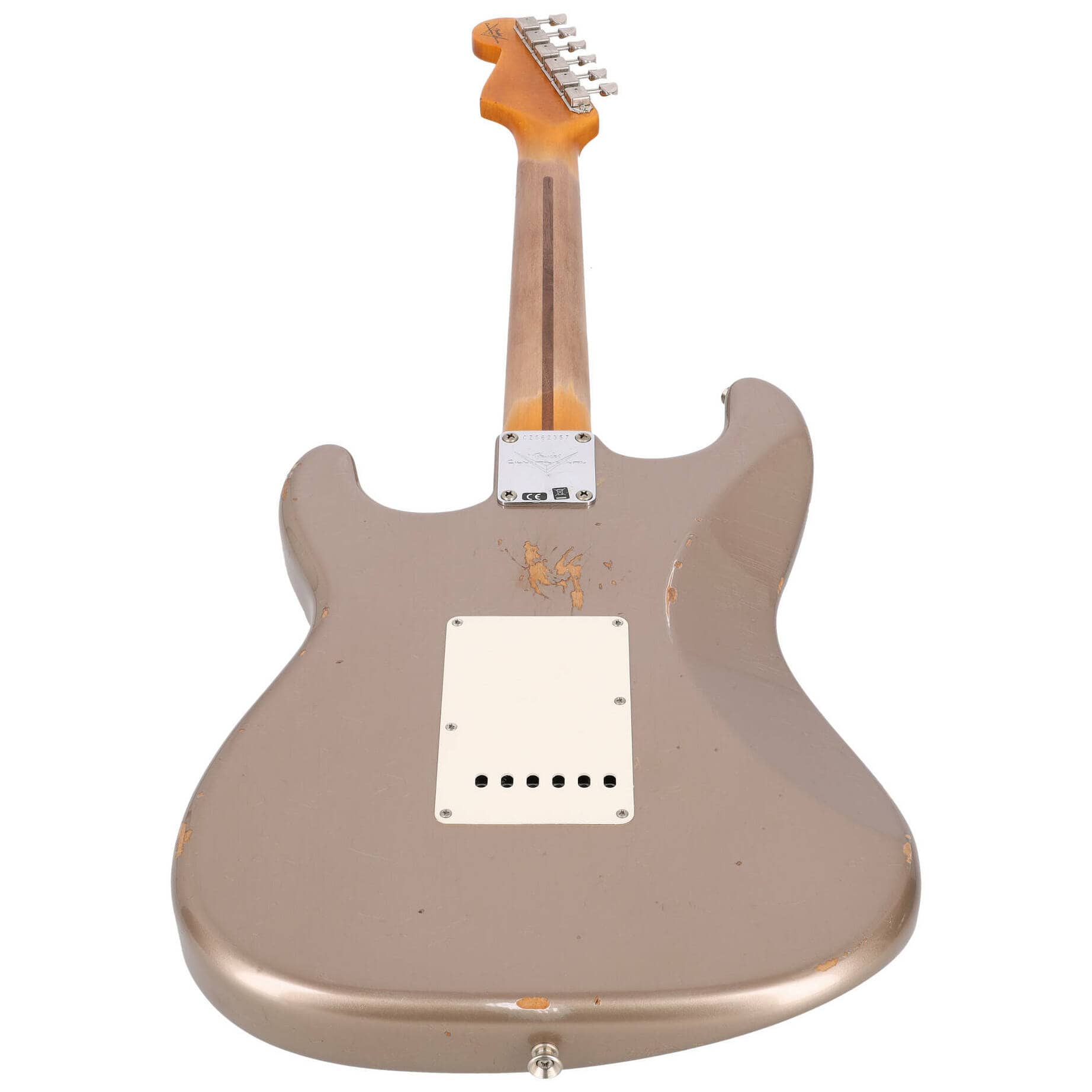 Fender Custom Shop 1963 Stratocaster Relic Aged Shoreline Gold Metallic 8