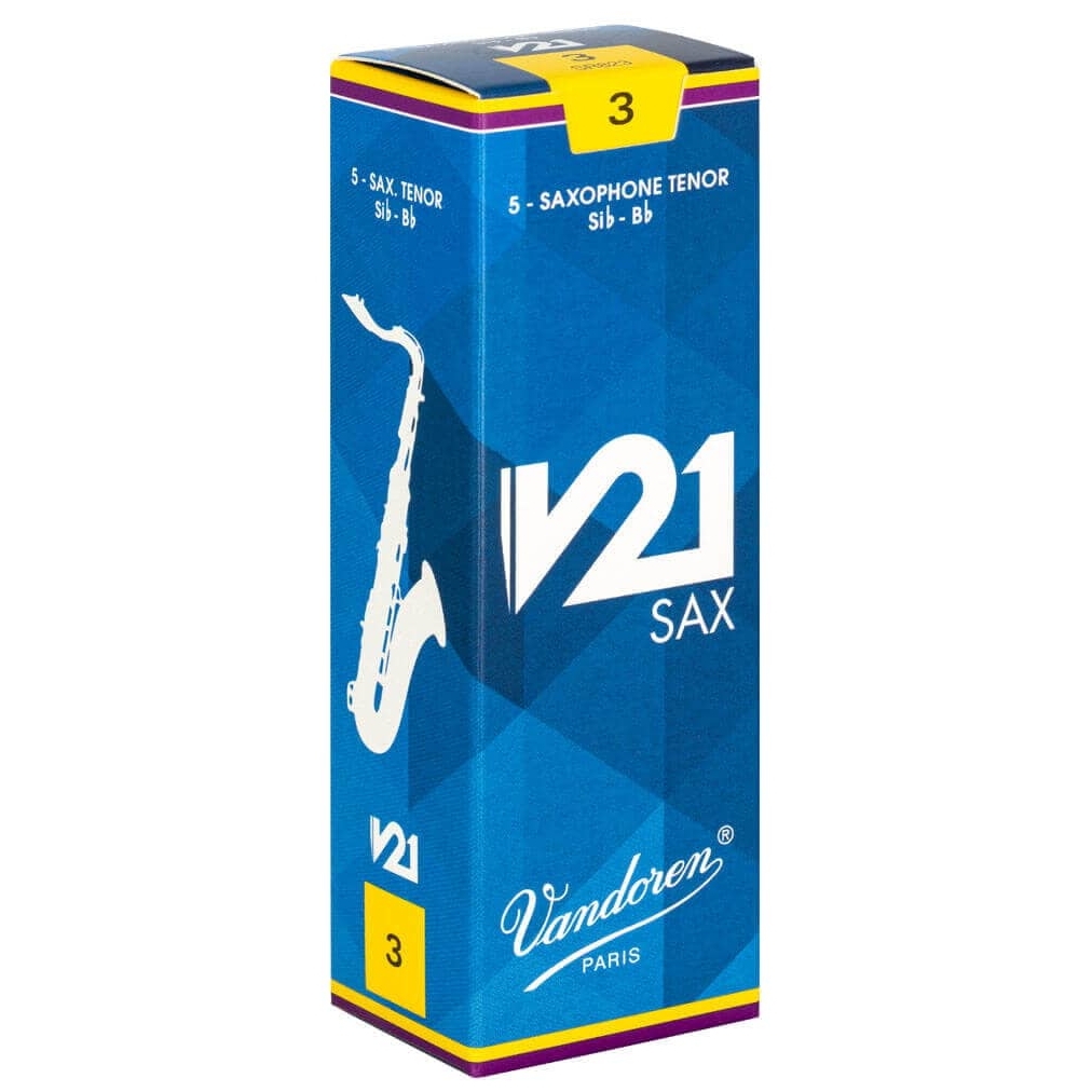 Vandoren - Vandoren V21 Tenorsaxophonblätter Stärke 3 5er Pack