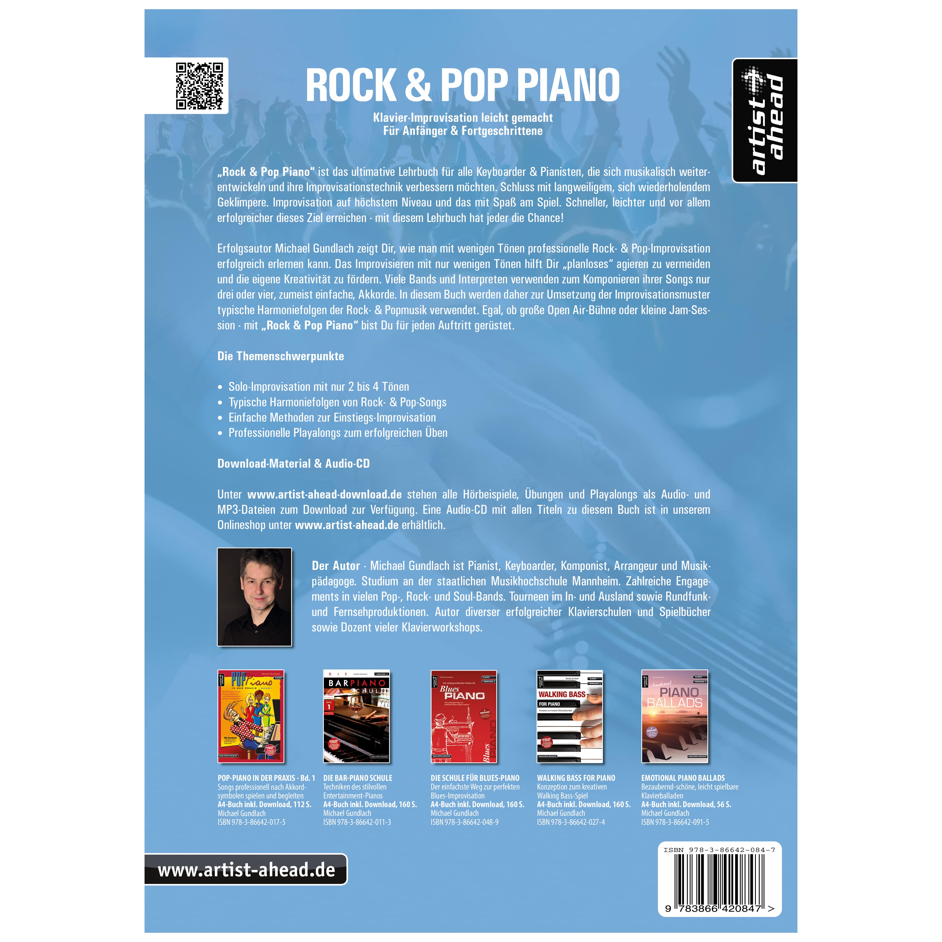Artist Ahead Rock- & Pop Piano - Michael Gundlach 1