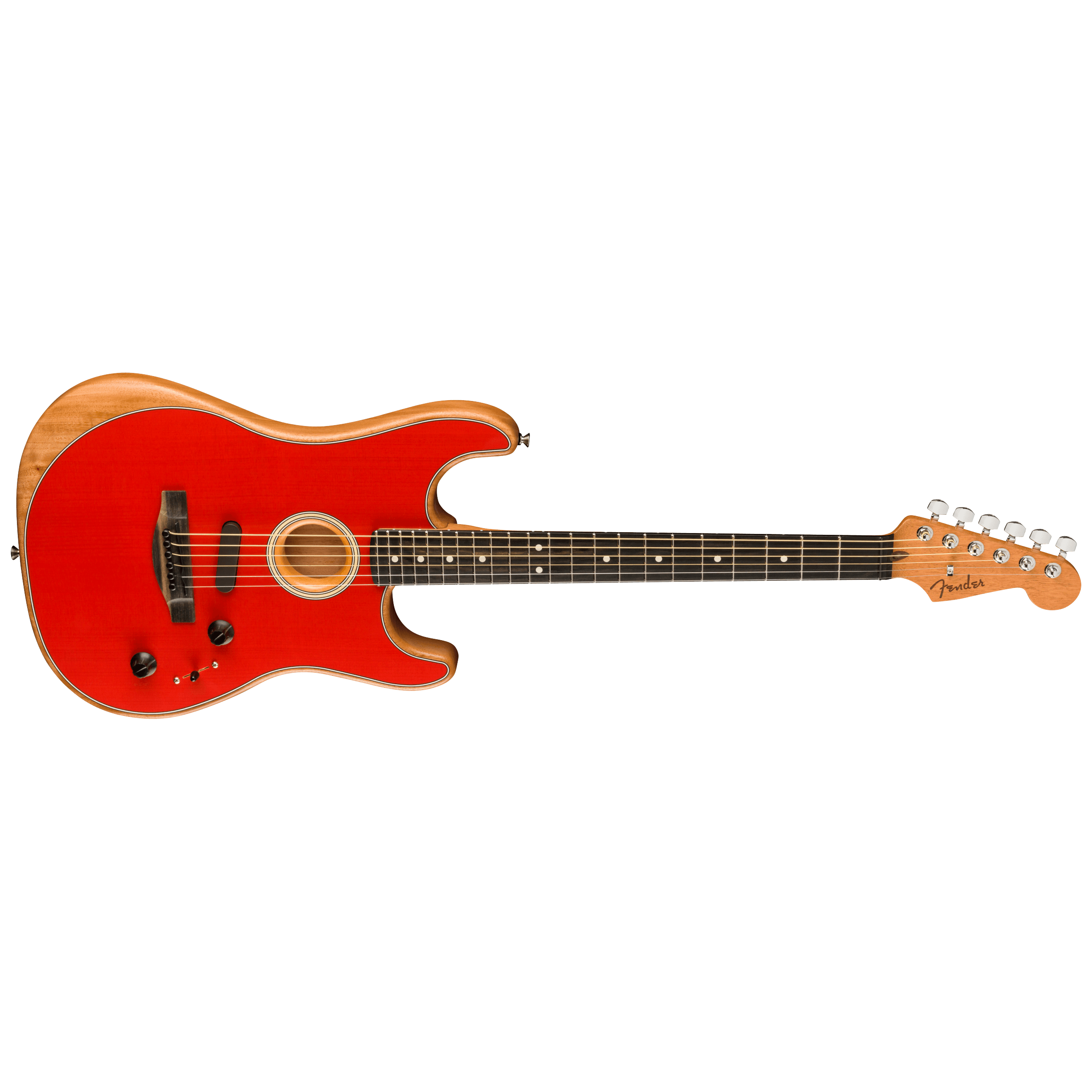 Fender Acoustasonic Stratocaster Dakota Red 5