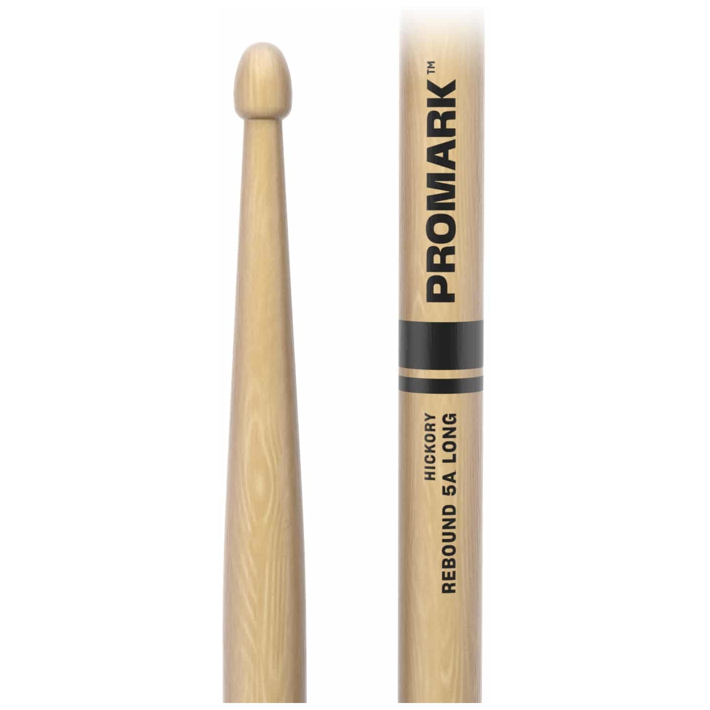 ProMark 5A Rebound balancing 5A - Long - Hickory - Acorn Wood tip shape