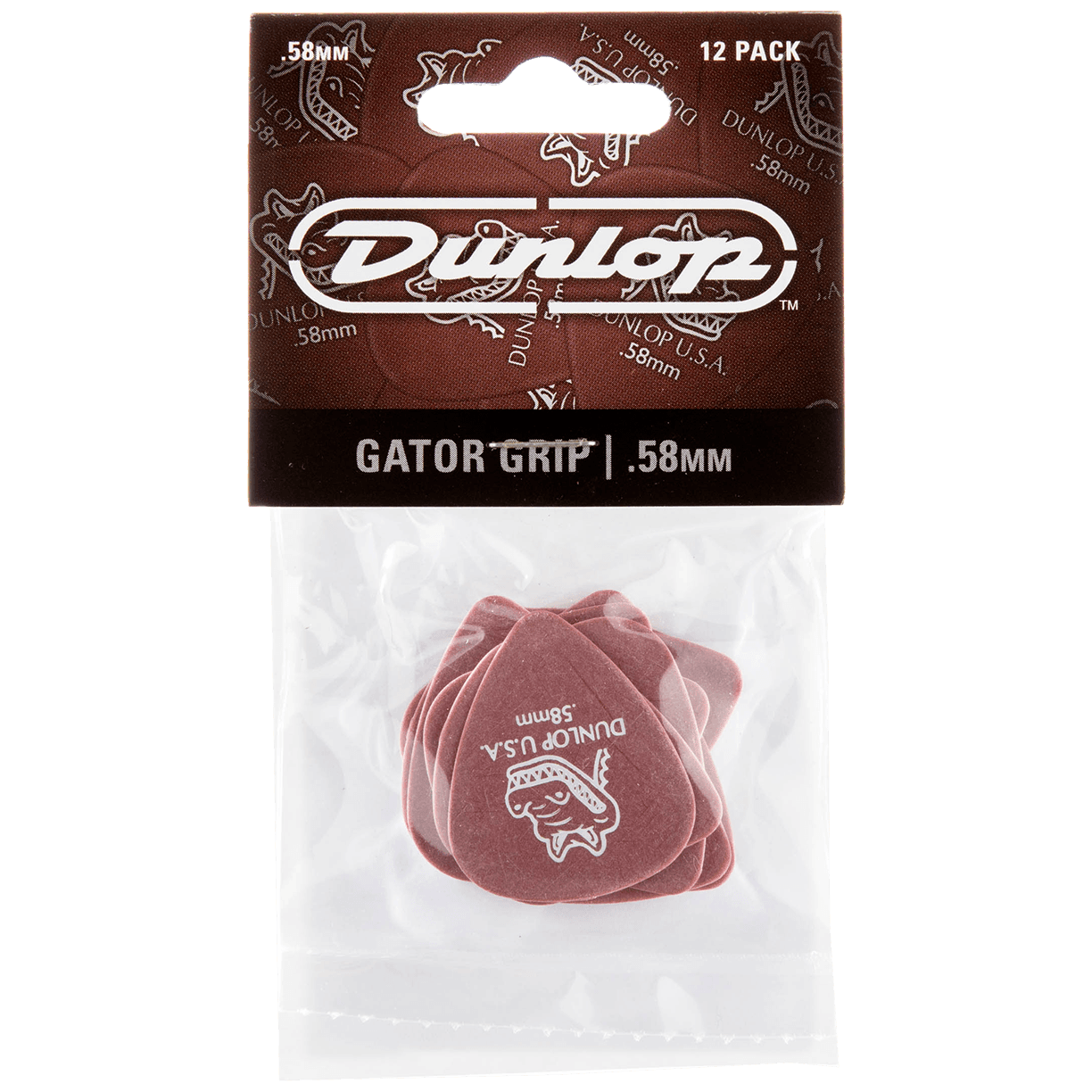 Dunlop Gator Grip 0.58 Player's Pack 12 Stück