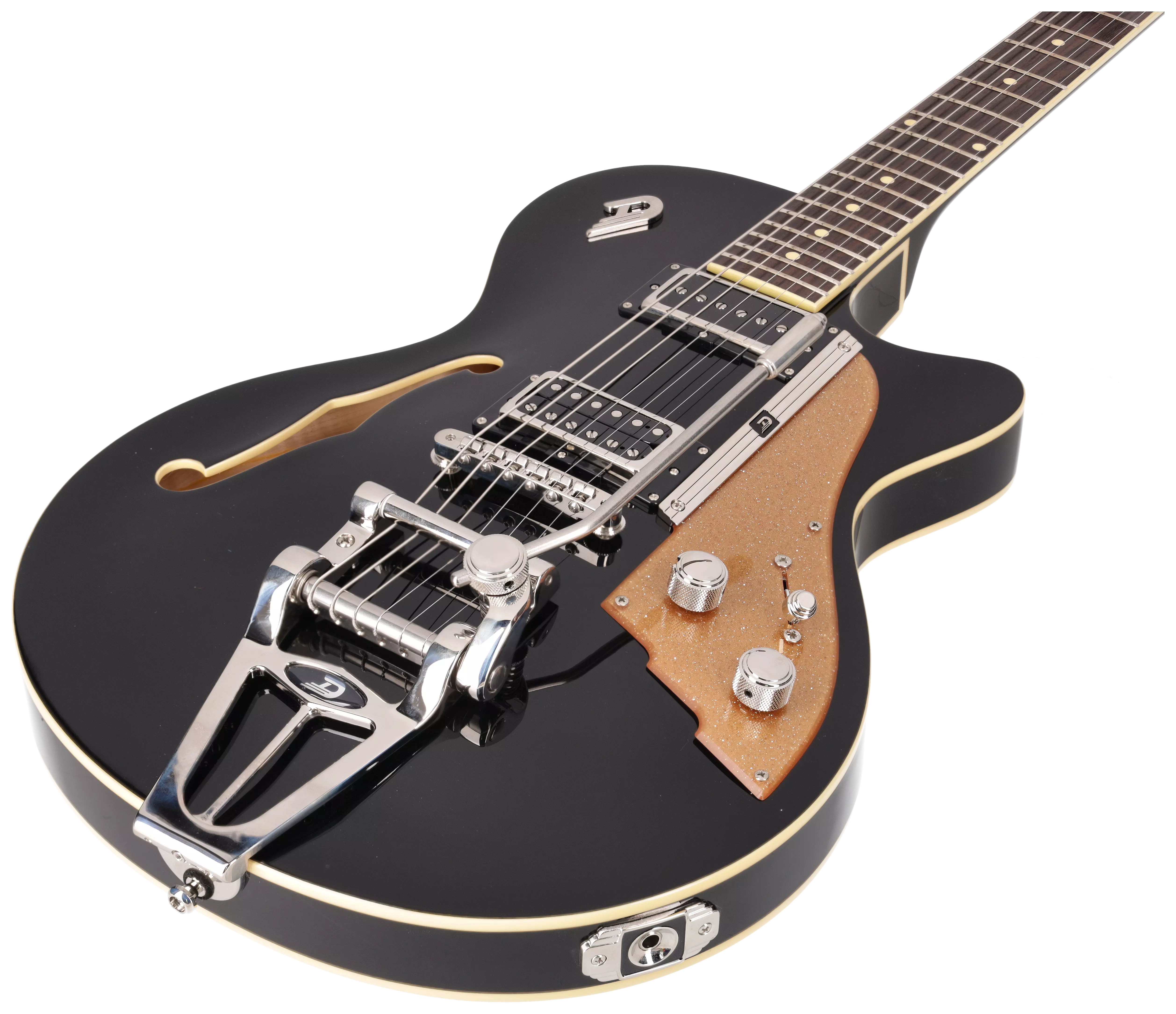 Duesenberg Starplayer TV Black Sparkle 5
