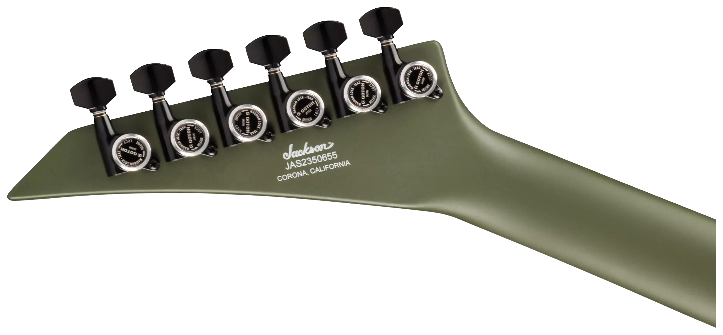 Jackson American Series Soloist SL2 HT EB Matte Army Drab