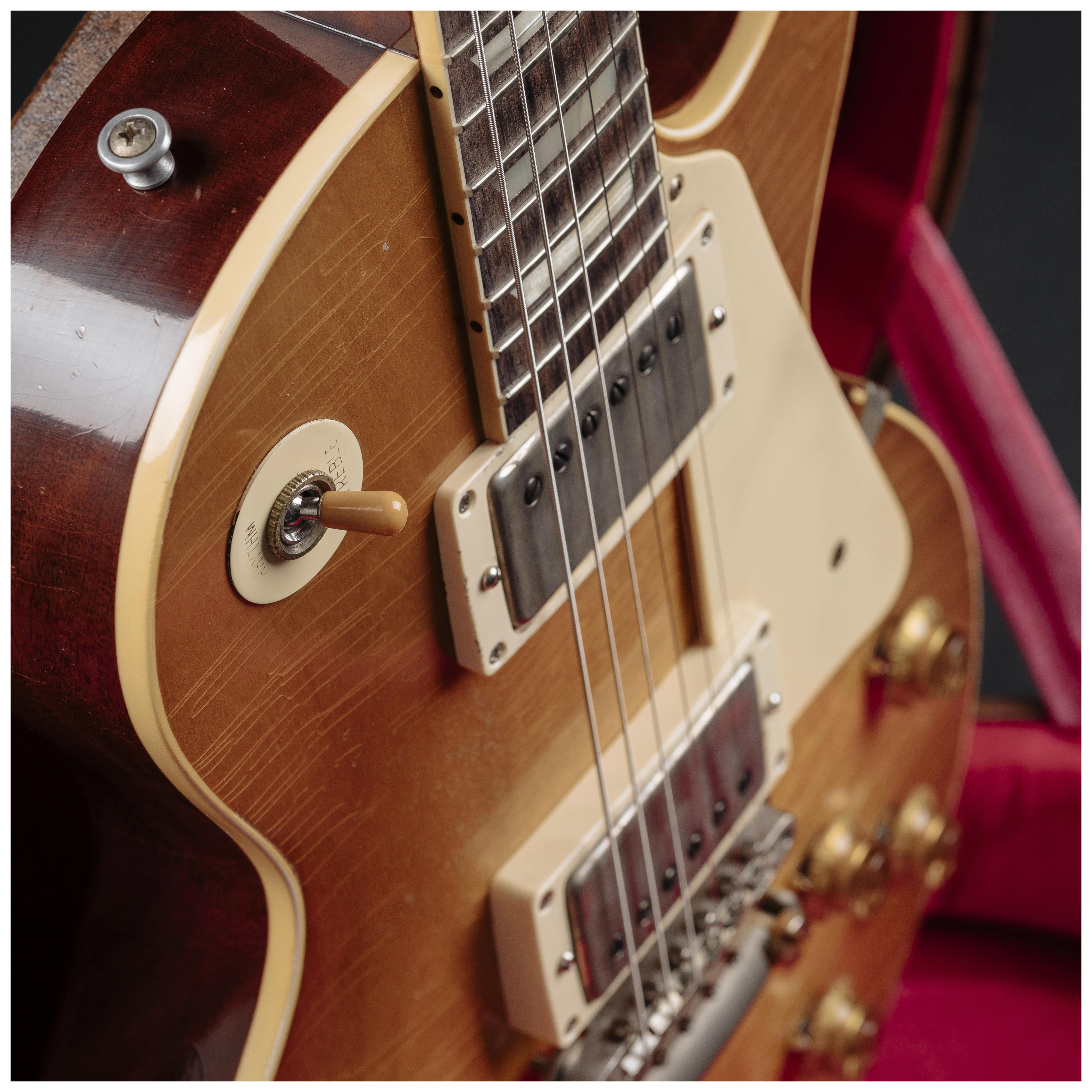 Gibson 1958 Les Paul Standard Reissue Heavy Aged Lemon Burst Murphy Lab #841201 26