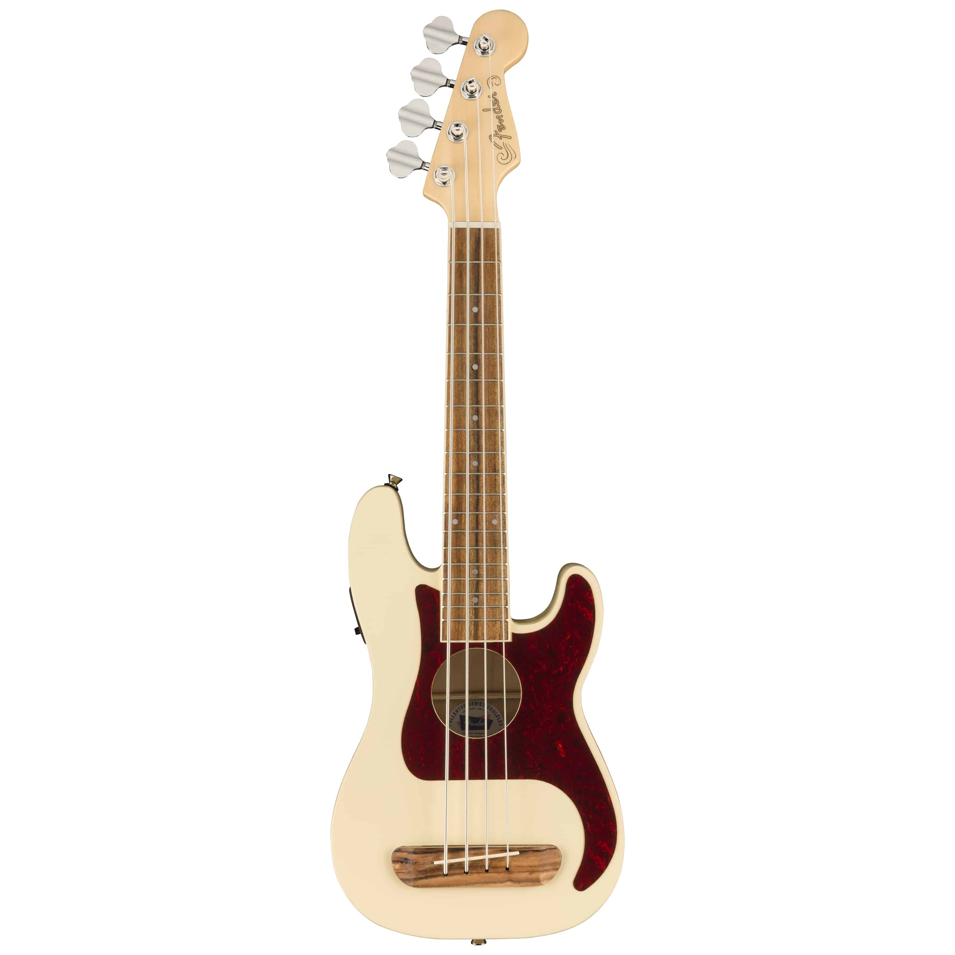 Fender Fullerton Precision Bass Uke Olympic White 1