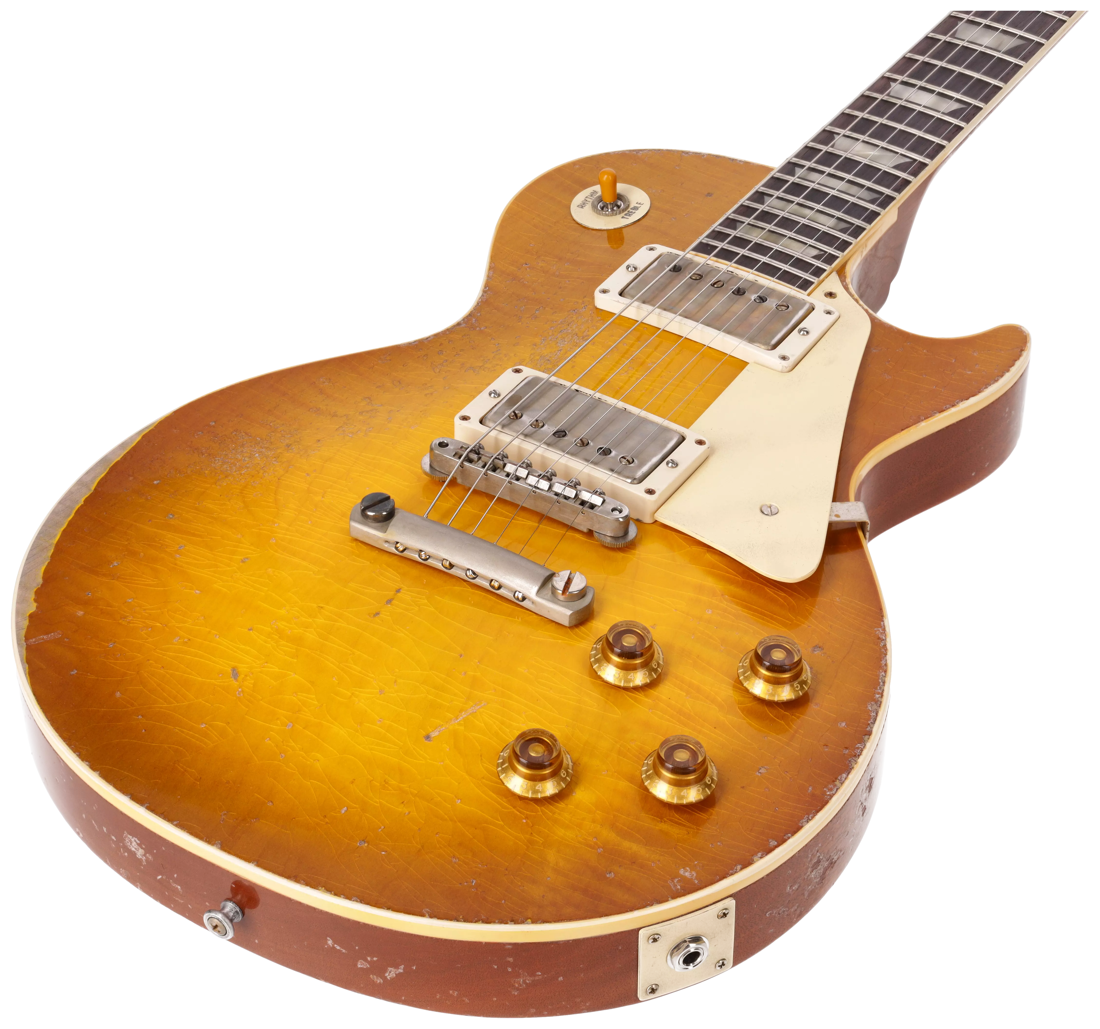 Gibson 1959 Les Paul Standard Reissue Ultra Heavy Aged Lemon Burst Murphy Lab #3 5