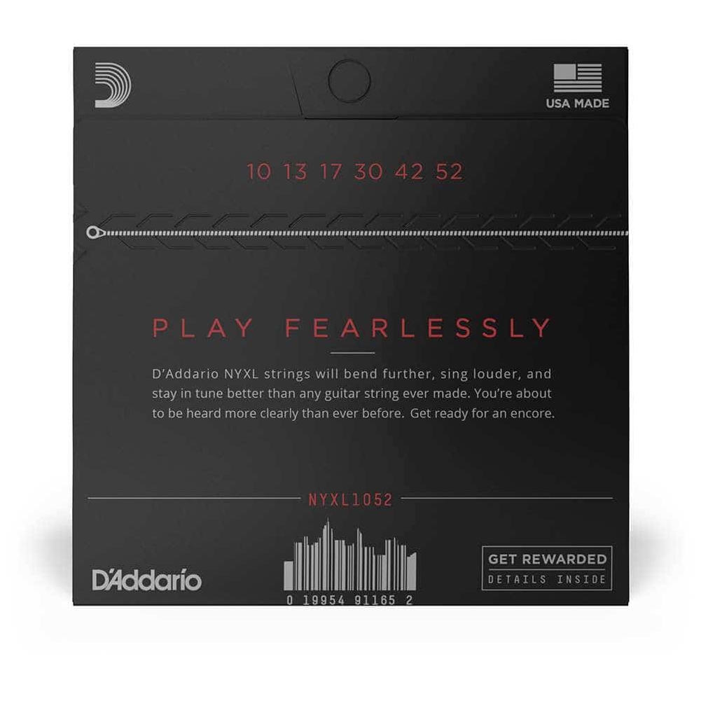 D’Addario - D’Addario NYXL1052 - NYXL Electric Nickel Wound 010-052 - 2