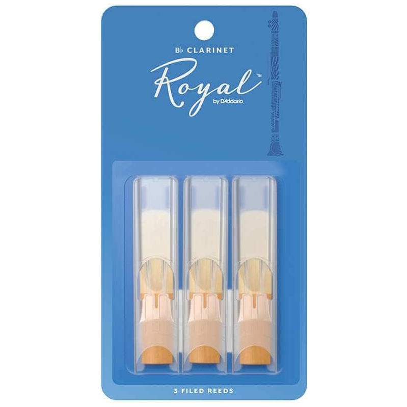 D’Addario Woodwinds - D’Addario Woodwinds Royal - Bb Klarinette 2,5 - 3er Pack - 1