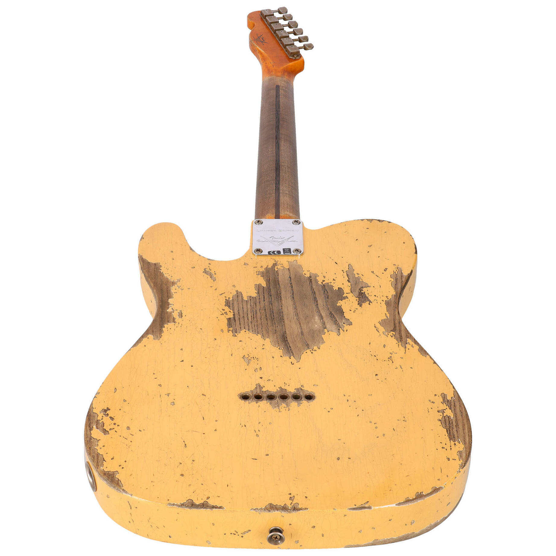 Fender LTD Custom Shop 53 Telecaster Super Heavy Relic Aged Nocaster Blonde #1 4