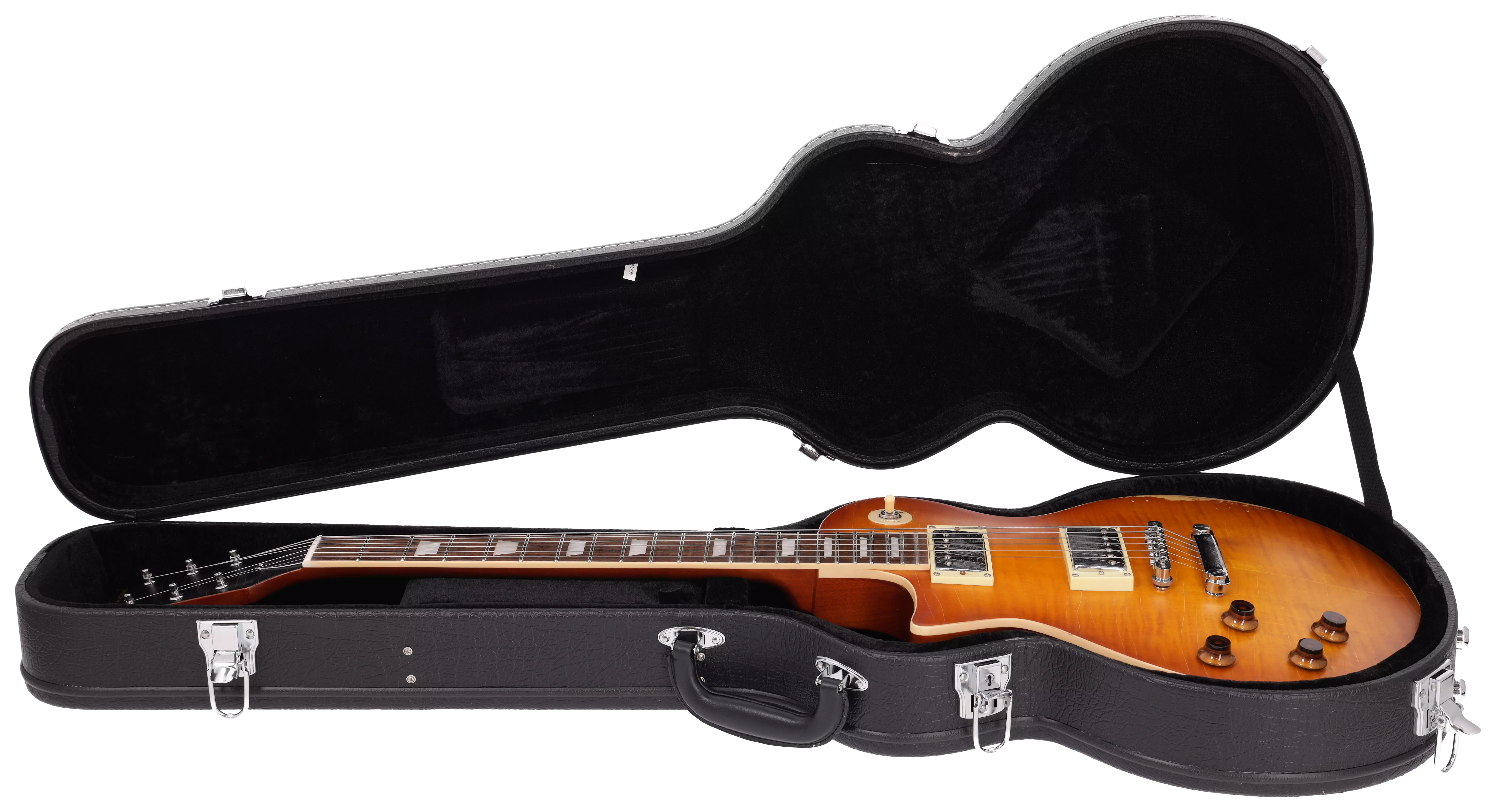 Redwood Relics LP-Style LH Dirty Lemon Burst inkl. Case 16