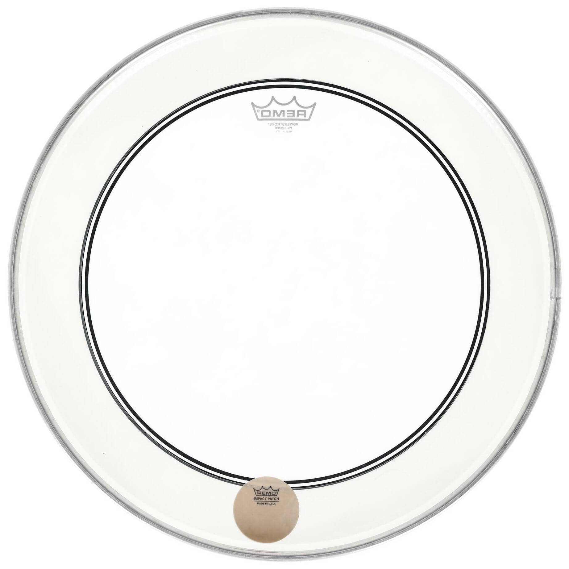 Remo Powerstroke 3 - Bass Drum Fell - 20 Zoll - Coated - 1