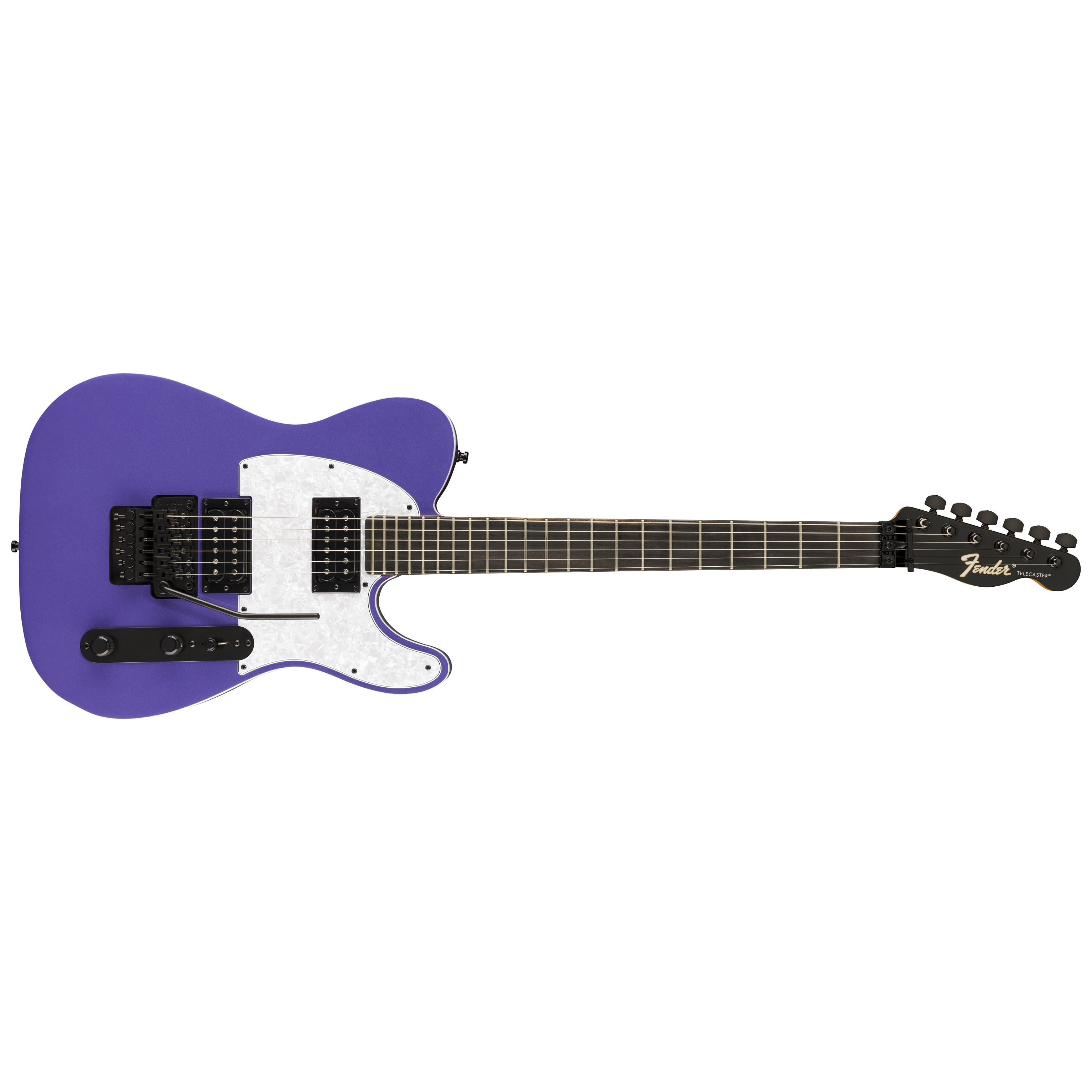 Fender LTD Edition Player Fusion Telecaster HH Floyd Rose EB Aura Metallic 1