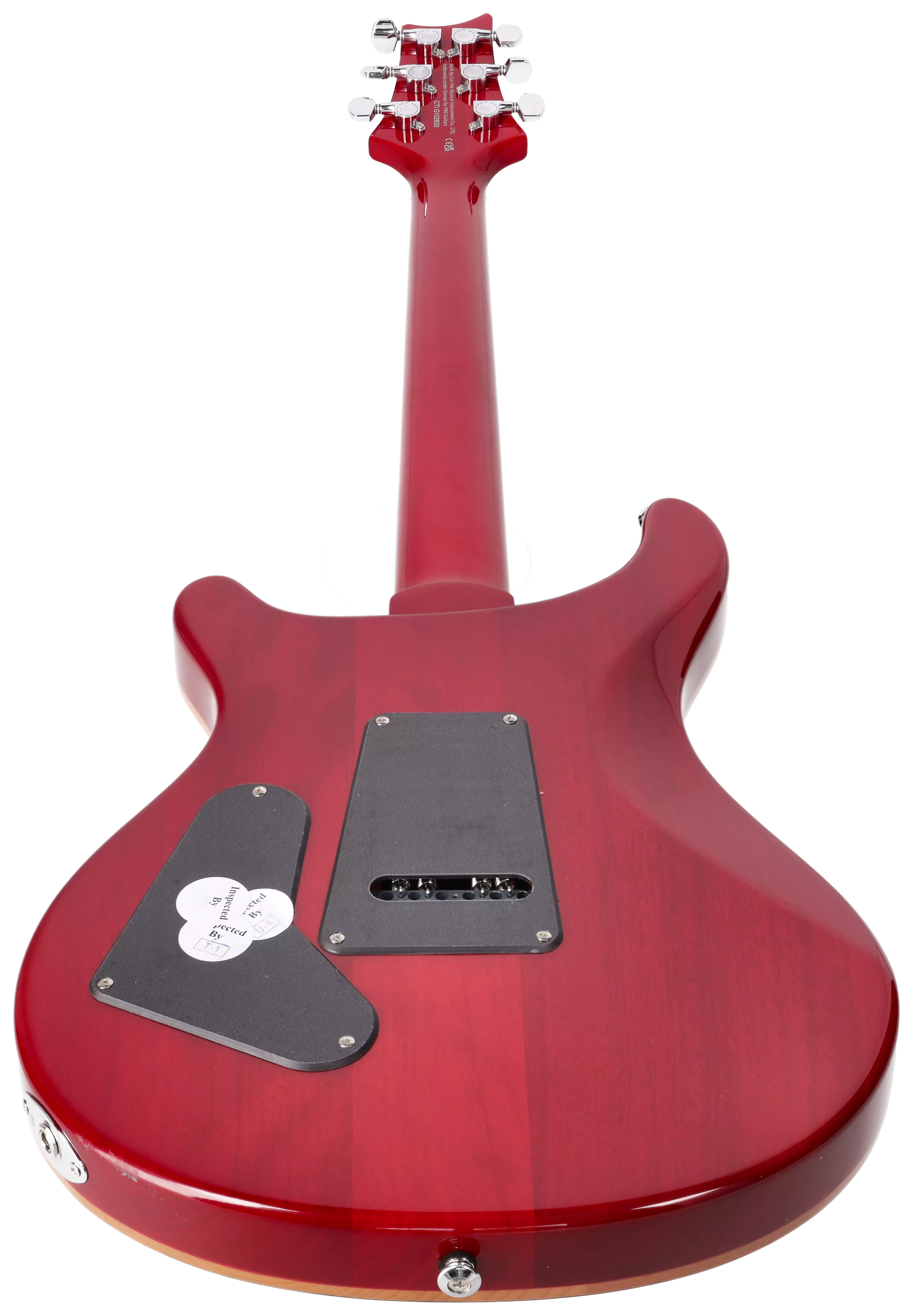 PRS SE Custom 24 Charcoal Cherry Burst 6