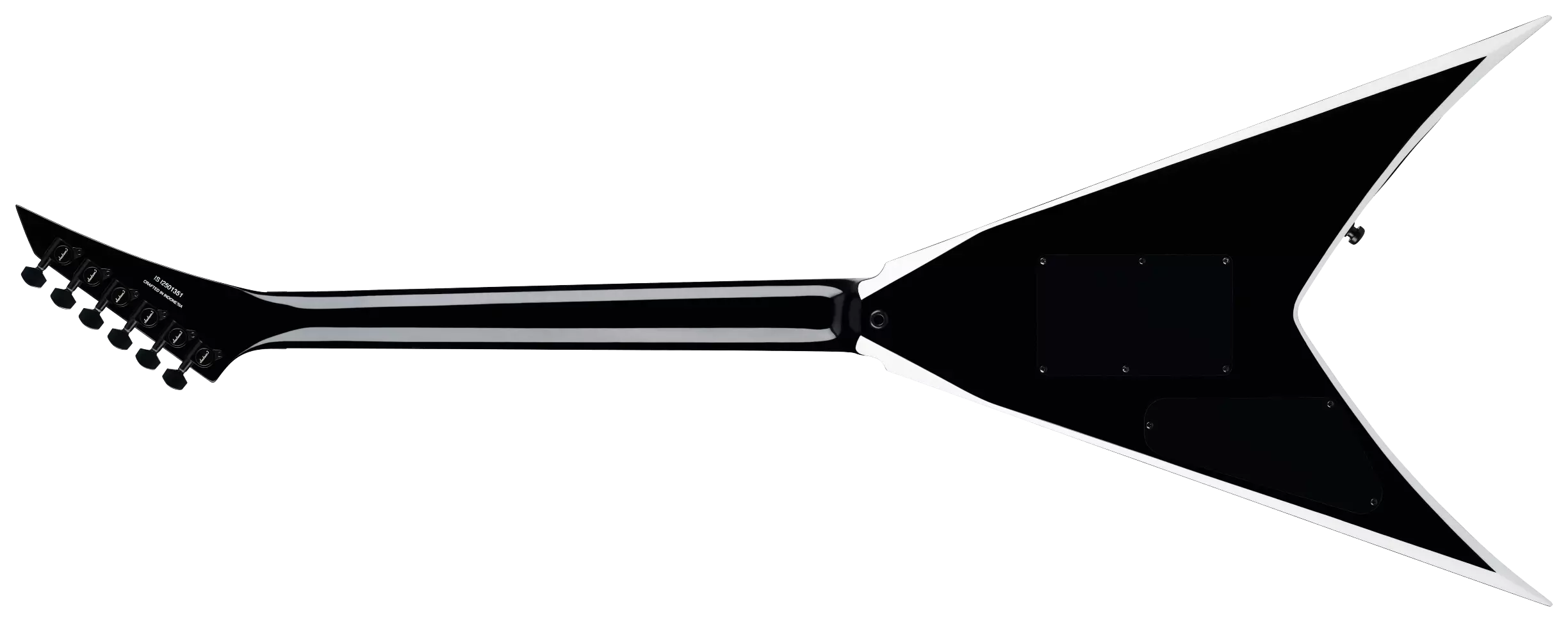 Jackson Pro Series Signature Wes Borland King V KV Black With White Bevels 1