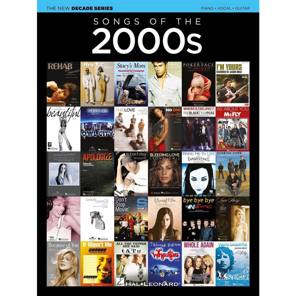 Hal Leonard The New Decade Series: Songs of the 2000s