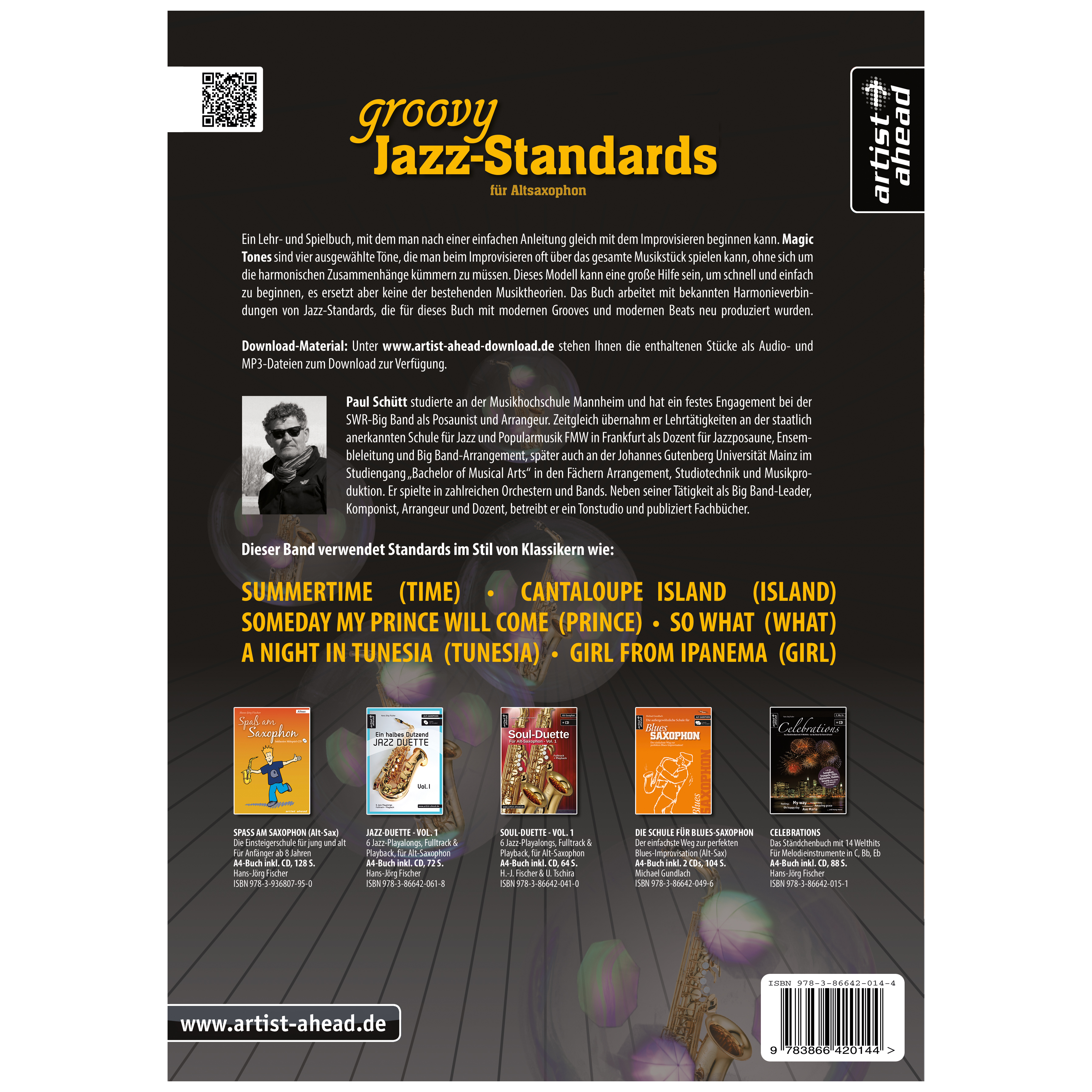 Artist Ahead Groovy Jazz-Standards - Altsaxophon - Paul Schütt 1