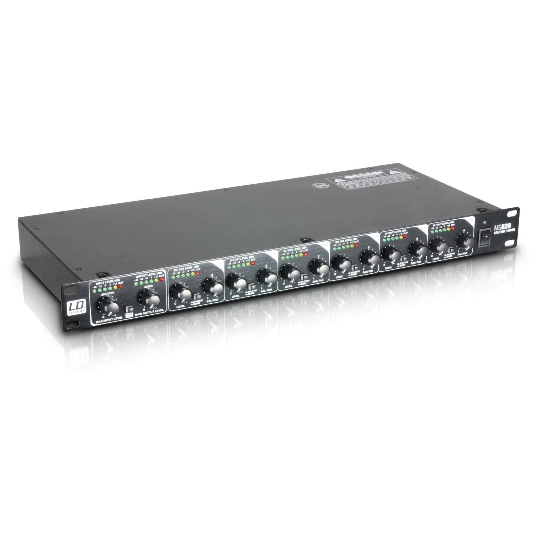 LD Systems MS828 8-Channel Splitter / Mixer