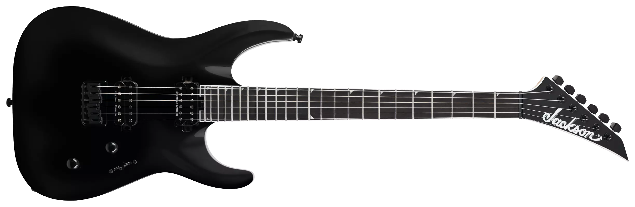 Jackson Pro Plus Series Soloist SLA2 HT EB Gloss Black 1
