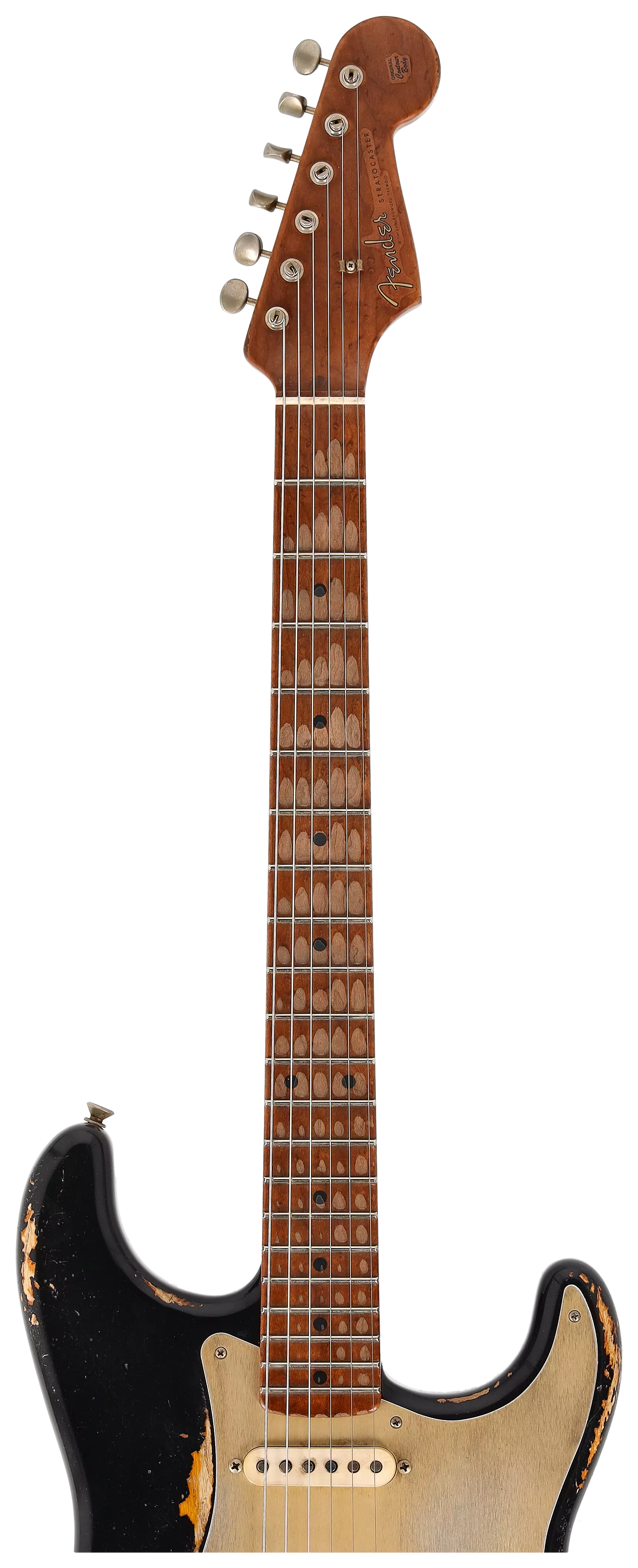 Fender Custom Shop 50´s Stratocaster HVYREL BLK over VB MBAH #2 9