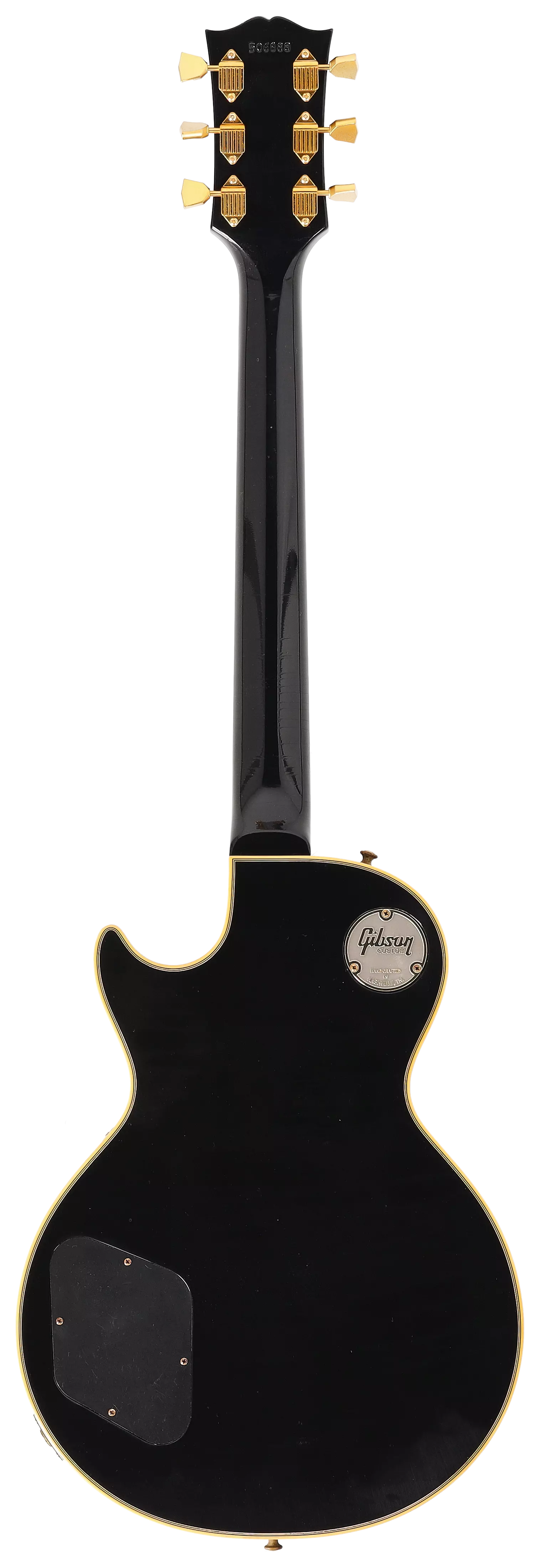 Gibson 1968 Les Paul Custom Reissue Ultra Light Aged Ebony Murphy Lab #6 2