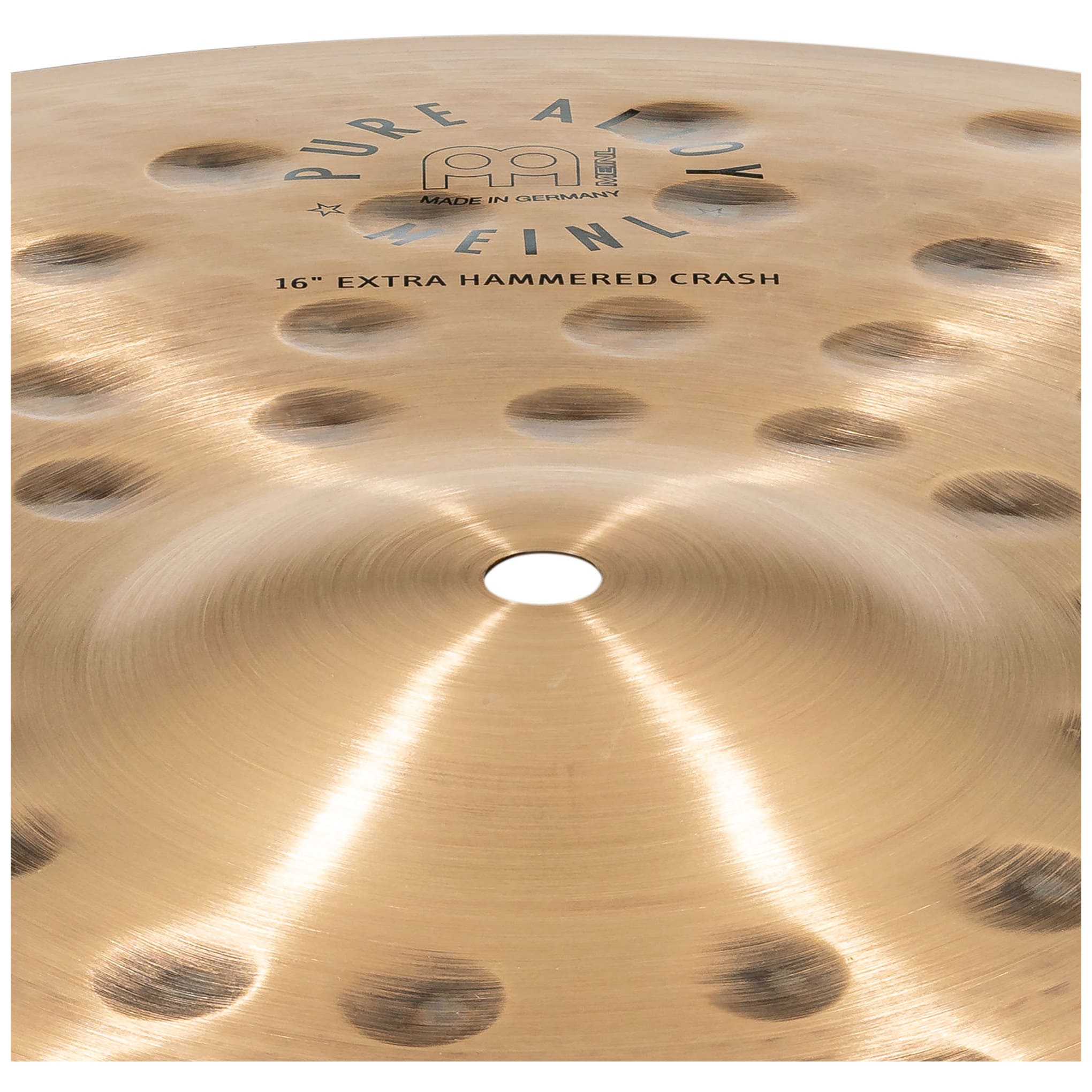 Meinl Cymbals PA16EHC - 16" Pure Alloy Extra Hammered Crash 8