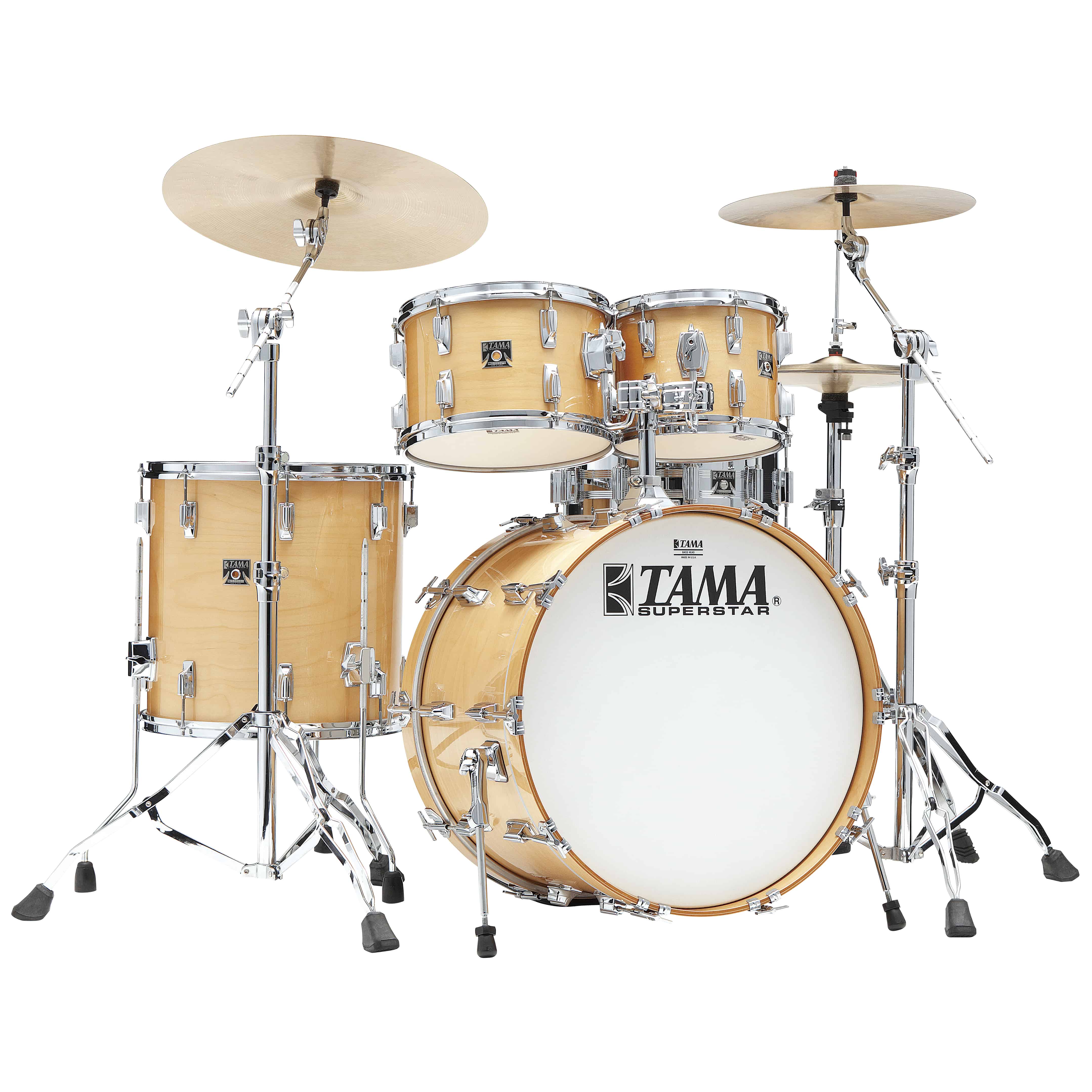 Tama SU42RS-SPM - 50th LIMITED Superstar Reissue 4pcs Drum Shell Kit - Super Maple