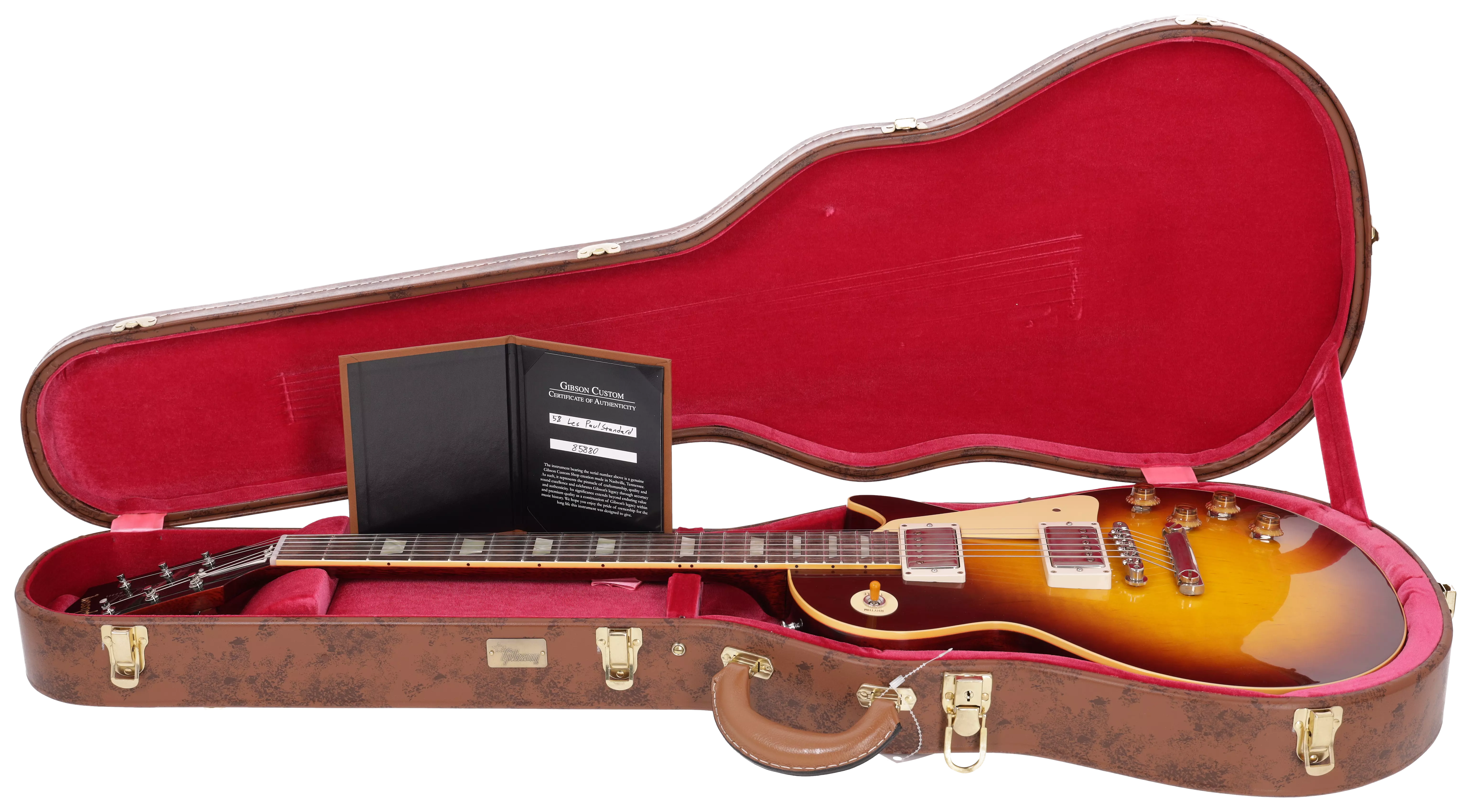 Gibson Les Paul Standard 1958 Reissue VOS Iced Tea Burst # 17